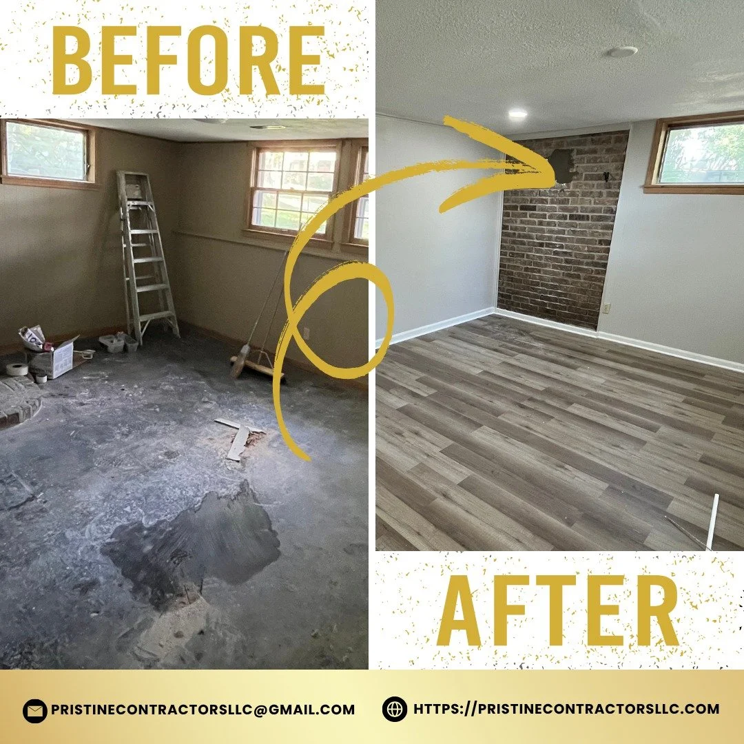 From start to finish, the transformation speaks for itself. Pristine Contractors brings expertise, attention to detail, and quality craftsmanship to every project, turning visions into reality.

#BeforeAndAfter #HomeTransformation #PristineContractor