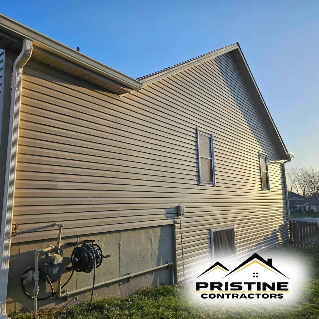 Upgrade your home&rsquo;s exterior with fresh, durable siding. Pristine Contractors delivers results that boost curb appeal, protect your home, and give it a polished, updated look.

#HouseSiding #HomeExterior #PristineContractors #BlueSpringsMO #Kan