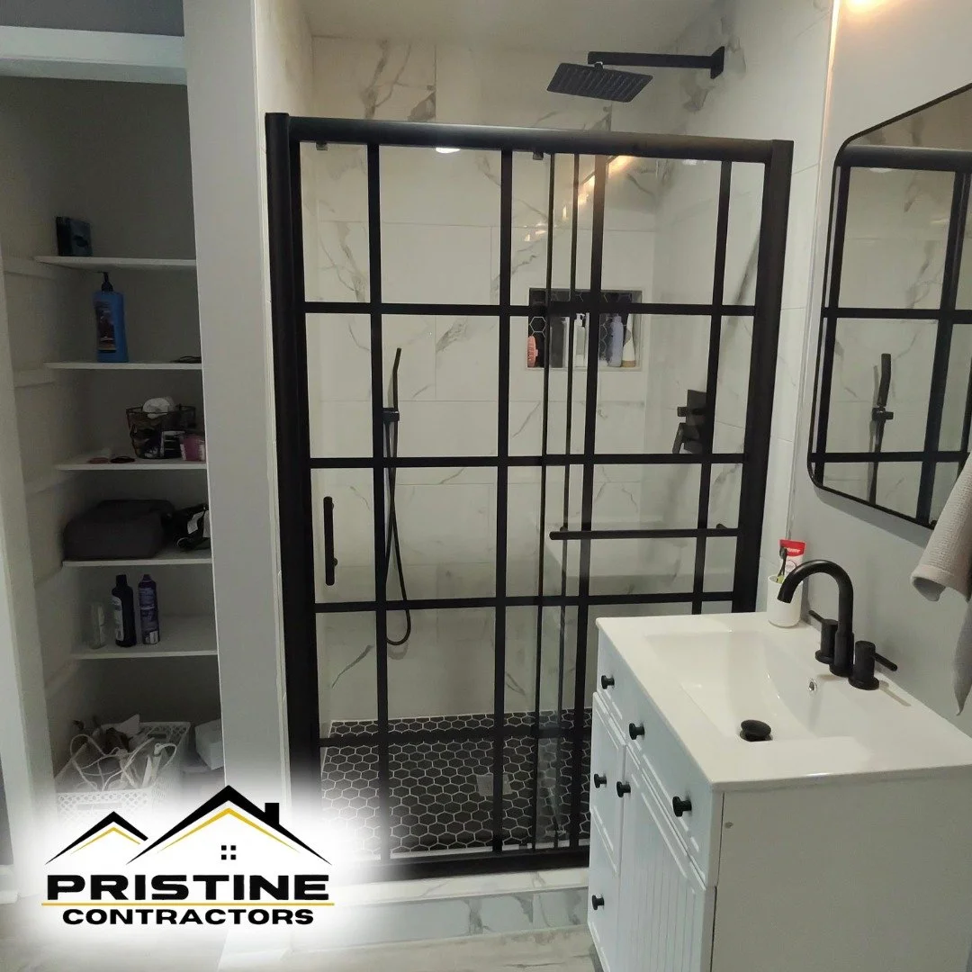 Transform your bathroom into a modern, functional retreat. From luxurious showers and tubs to sleek vanities, sinks, and flooring, Pristine Contractors brings style and quality craftsmanship to every detail.

#BathroomRemodel #ModernBathroom #HomeRem