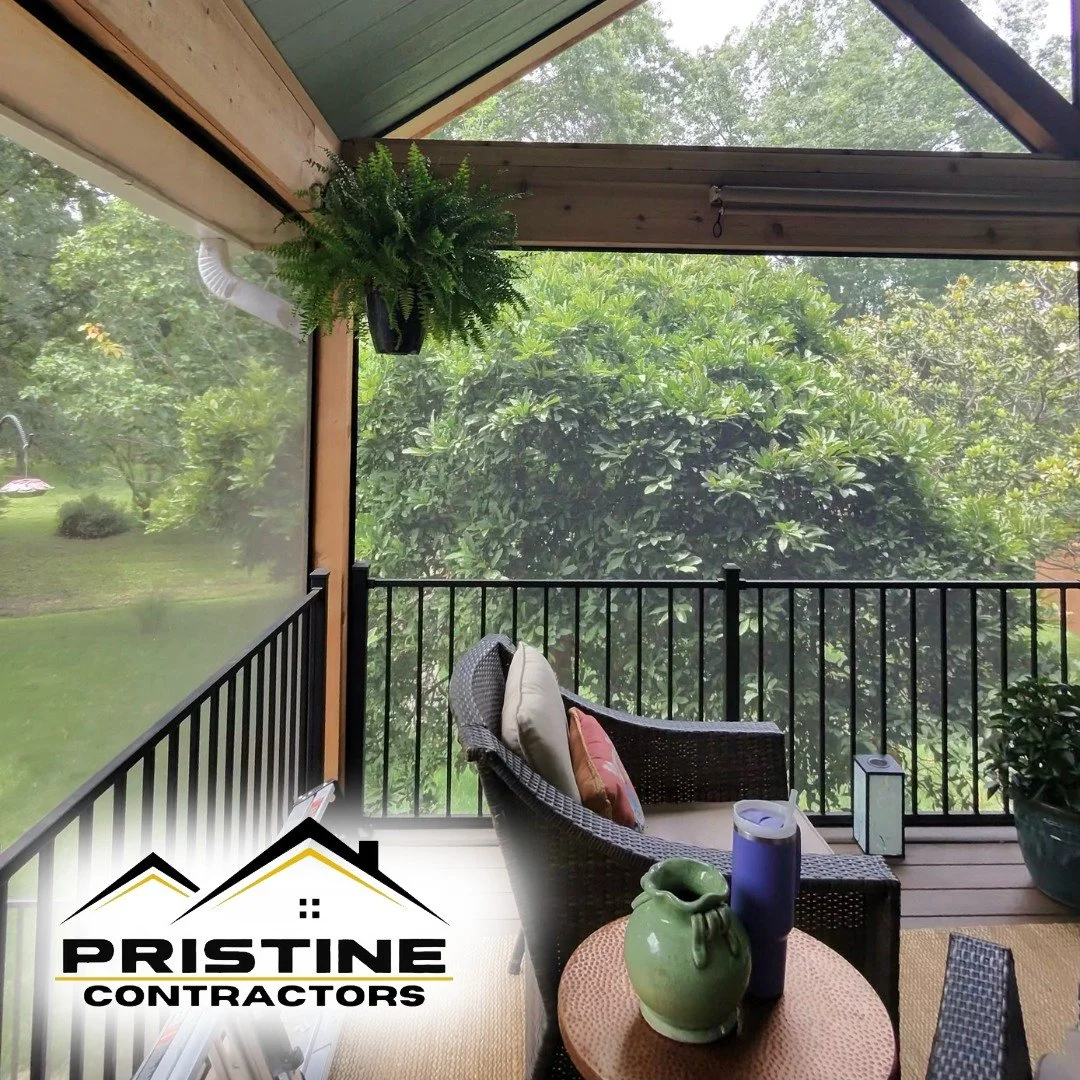 Expand your living space with a custom addition! This project features a hangout deck and a screened-in area &mdash; perfect for relaxing, entertaining, and enjoying the outdoors year-round.

#RoomAddition #CustomDeck #ScreenedInPorch #OutdoorLiving 