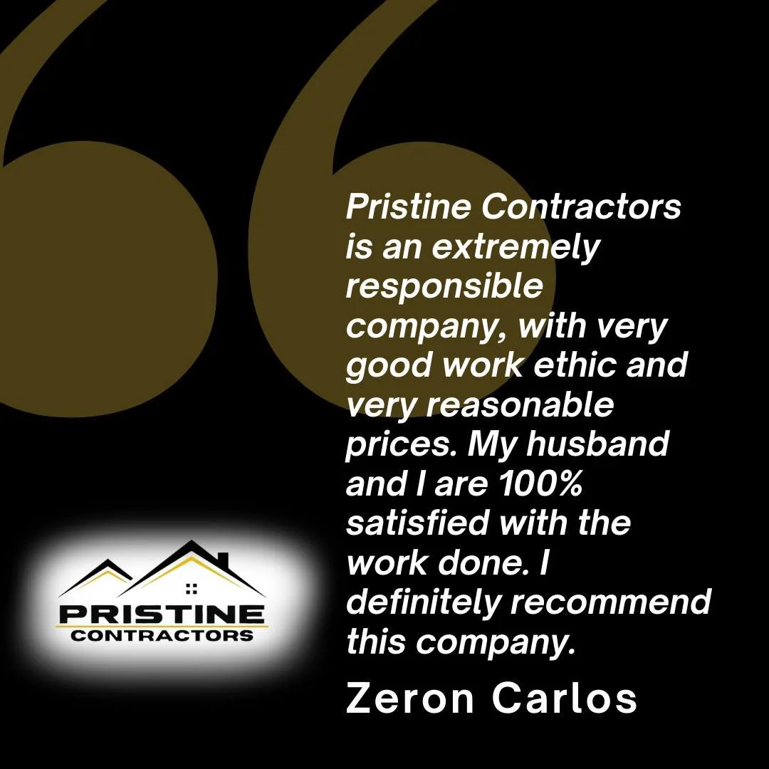 We appreciate every review! Thank you for sharing your feedback &mdash; it helps us continue delivering trusted service and quality craftsmanship on every project.

#CustomerReview #ThankYou #PristineContractors #BlueSpringsMO #KansasCityHomes #Trust