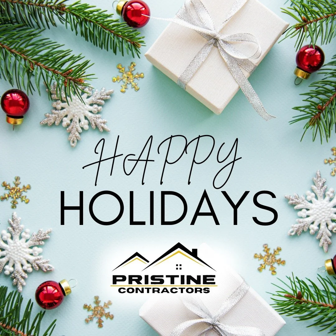 Wishing everyone a joyful and safe holiday season! From all of us at Pristine Contractors, thank you for letting us serve our community this year.

#HappyHolidays #PristineContractors #BlueSpringsMO #KansasCityHomes #Community #HomeImprovement #Trust