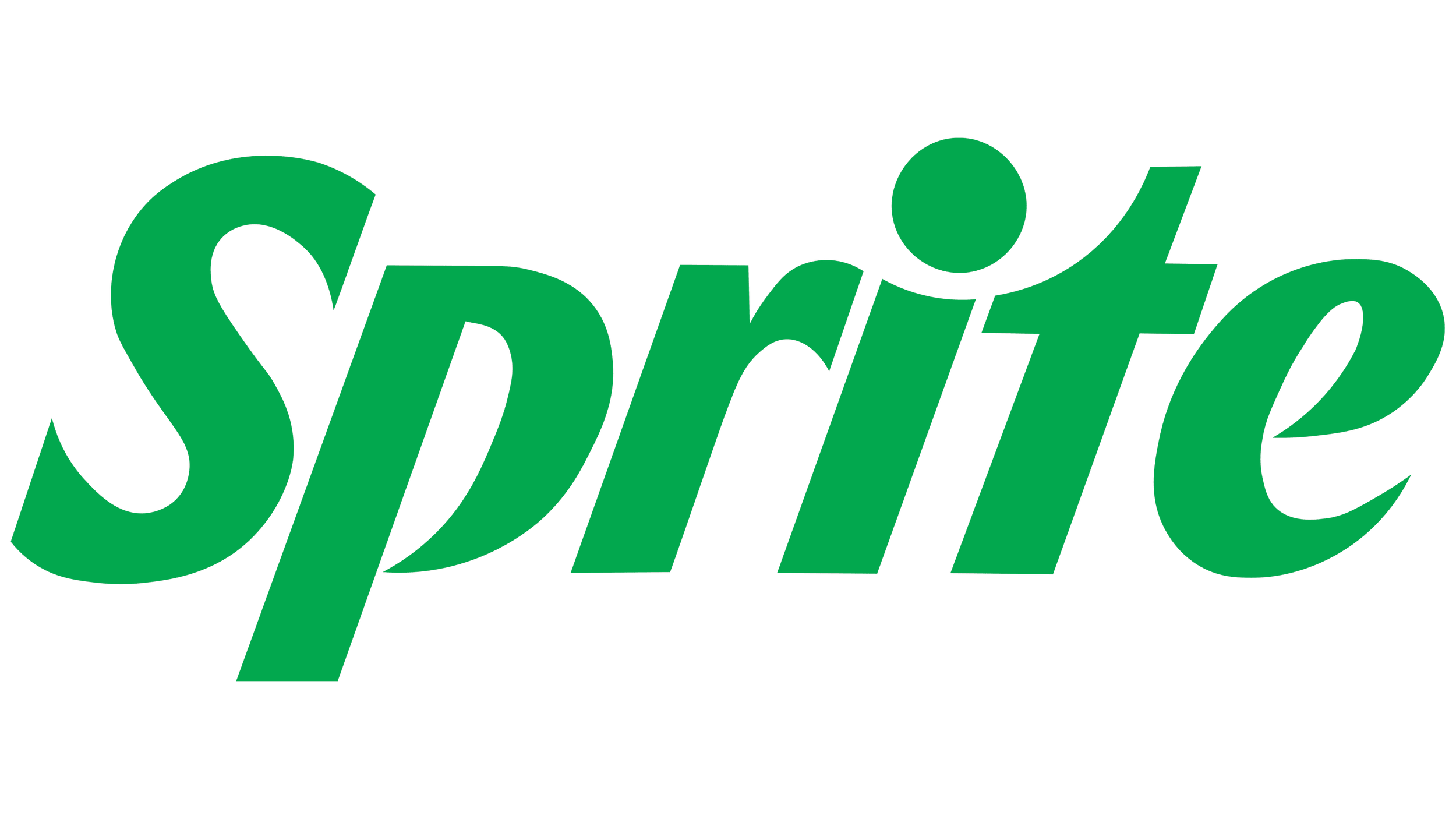 Green Sprite logo with stylized text.