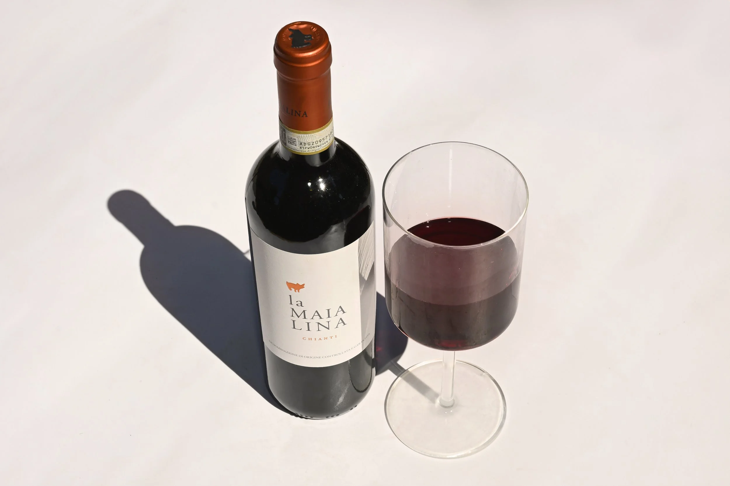 LaMaia Chianti w_ Glass.JPG