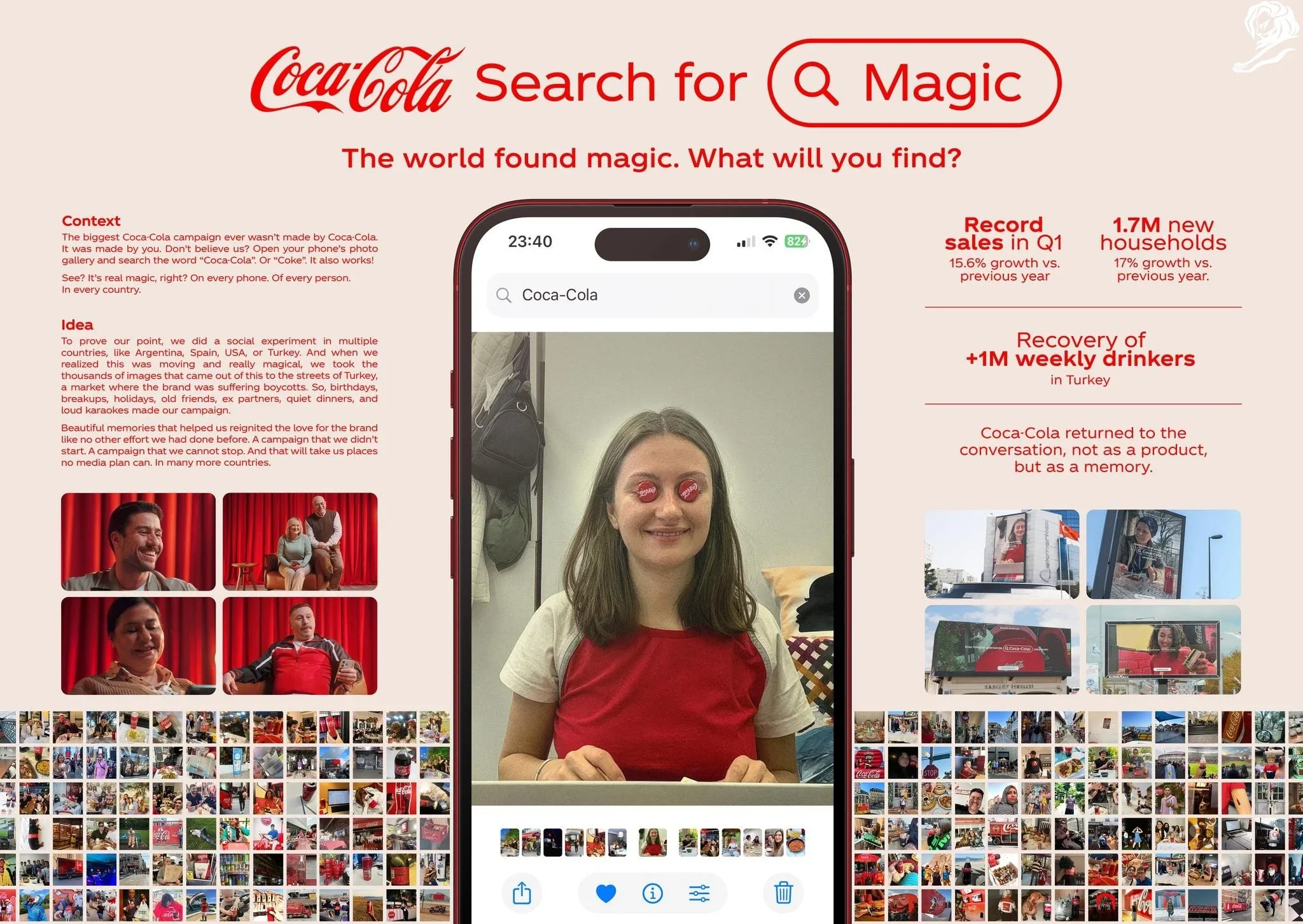 Coca-Cola Spills Caseboard