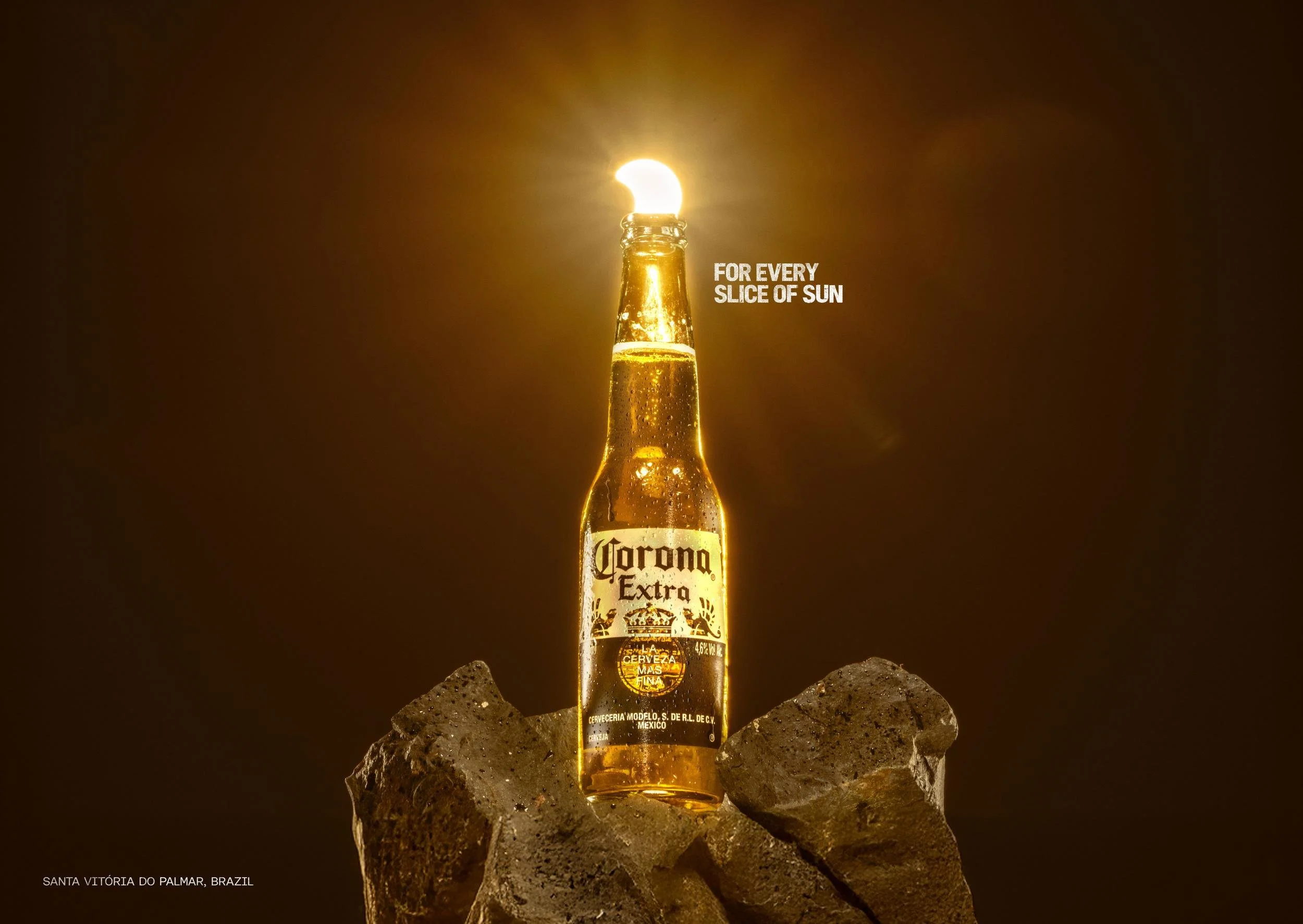 Corona Eclipse print ad