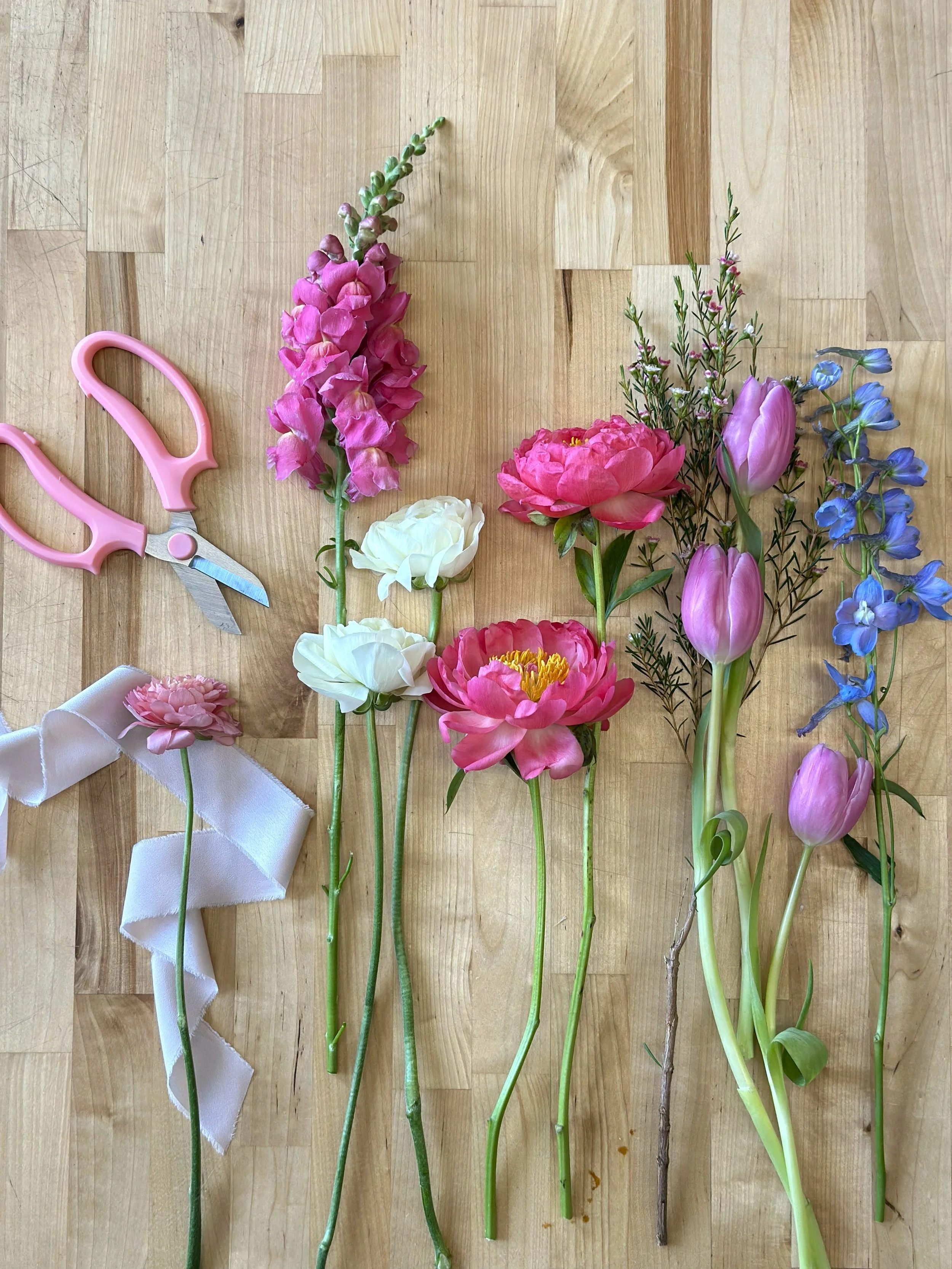 Spring Bouquet Workshop - Saturday April 25, 2026