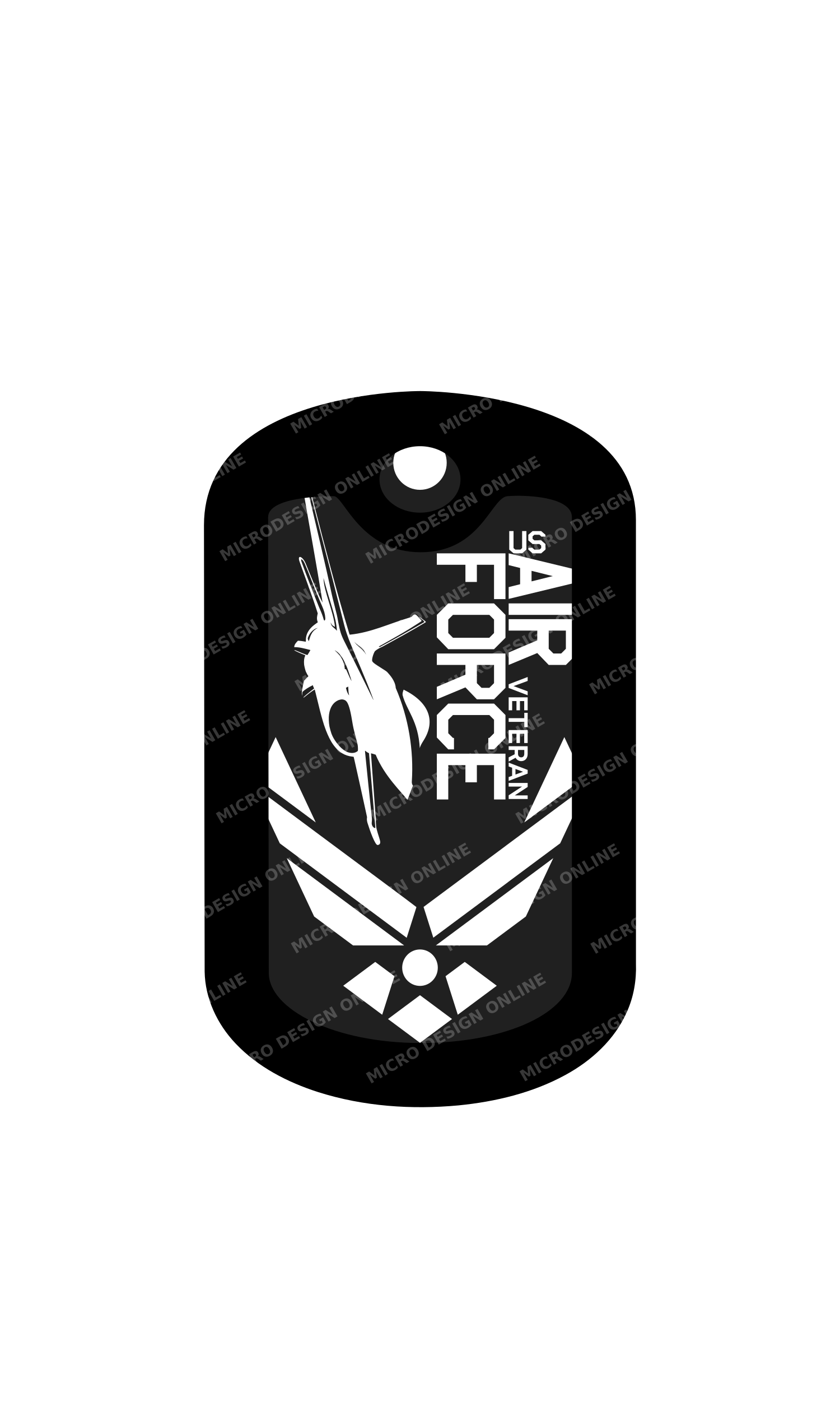 US Air Force Emblem w F16 Fighting Falcon - Veteran