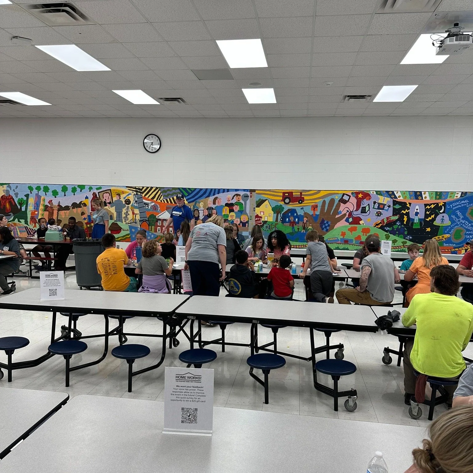 This past Tuesday, David Barton Elementary hosted a &quot;Slice of School&quot; event - a night of pizza, partnership, and powerful conversations! 

Events like this help strengthen the connection between home and school, giving families and teachers