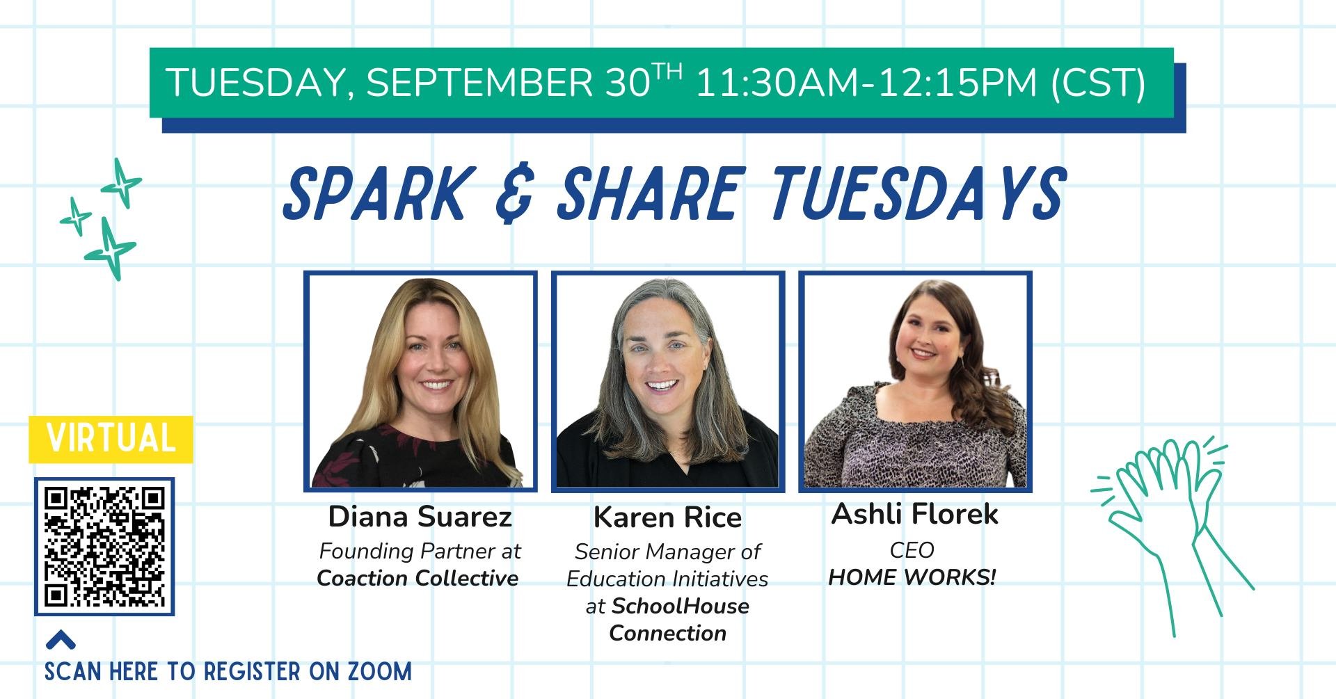 Join us Tuesday for our next Spark &amp; Share: From Barriers to Bridges: Engaging Families in Challenging Times. 💬 This conversation will explore how we can turn obstacles to family engagement into opportunities to strengthen home and school connec