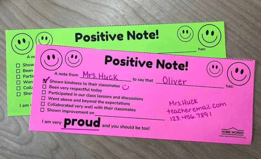 A teacher&rsquo;s first communication home can set the tone for the year&mdash;so why not make it positive? 🌟

We&rsquo;ve created a simple &ldquo;Positive Note&rdquo; resource to help teachers quickly share good news with families. Just pick a few 
