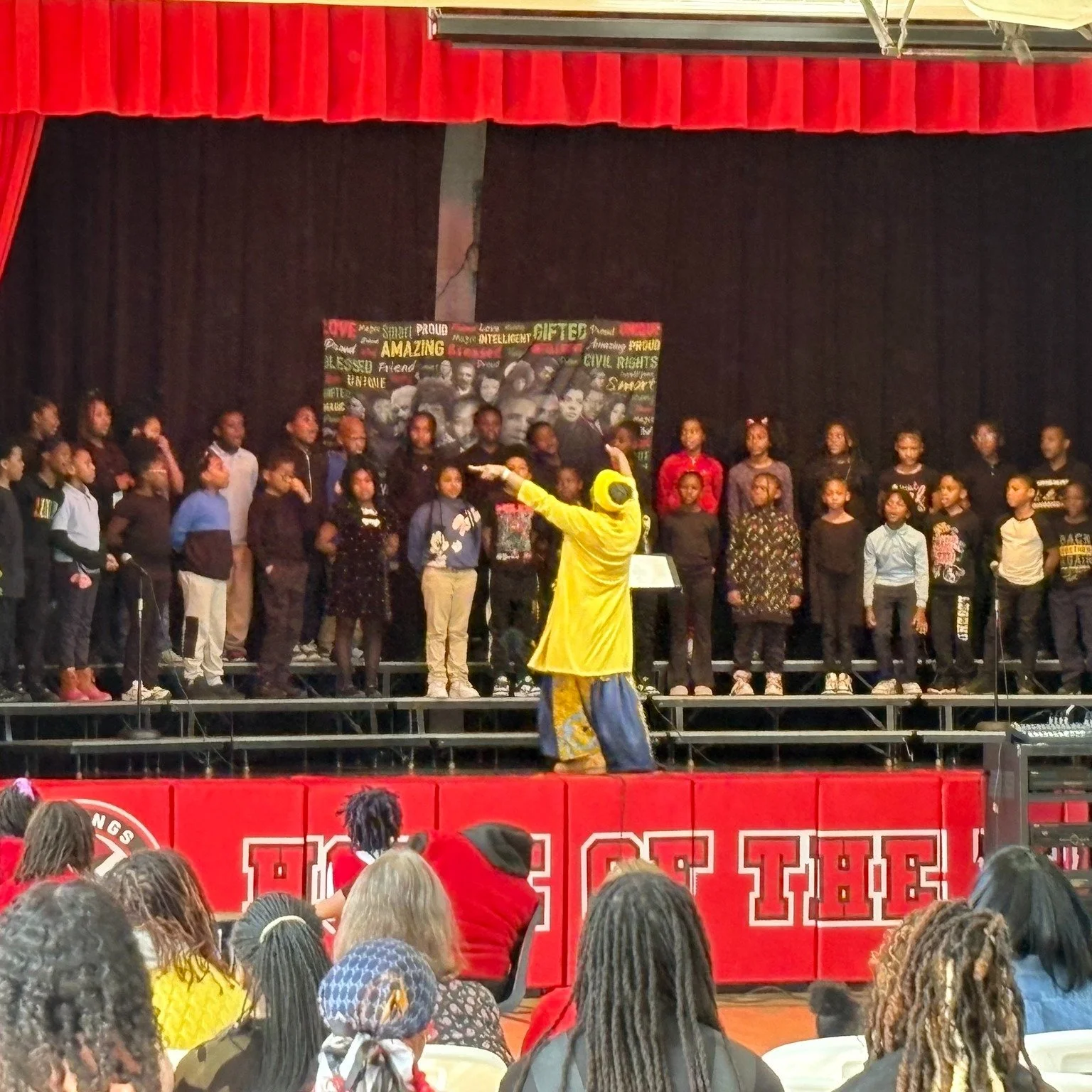 Fairview Elementary families gathered for a Family Dinner and Black History Month Talent Show filled with celebration and community. K&ndash;6 students shared spoken word, songs, dances, and drumming, while families connected with partners like the G