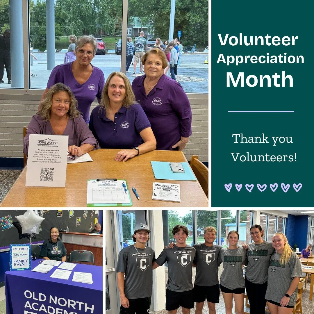 Today, on Volunteer Appreciation Day, we celebrating the ✨ AMAZING ✨ impact of volunteers in nonprofit organizations across the country. 

At Home Works, we're so grateful for the time, energy, and care our volunteers bring to every school-based fami