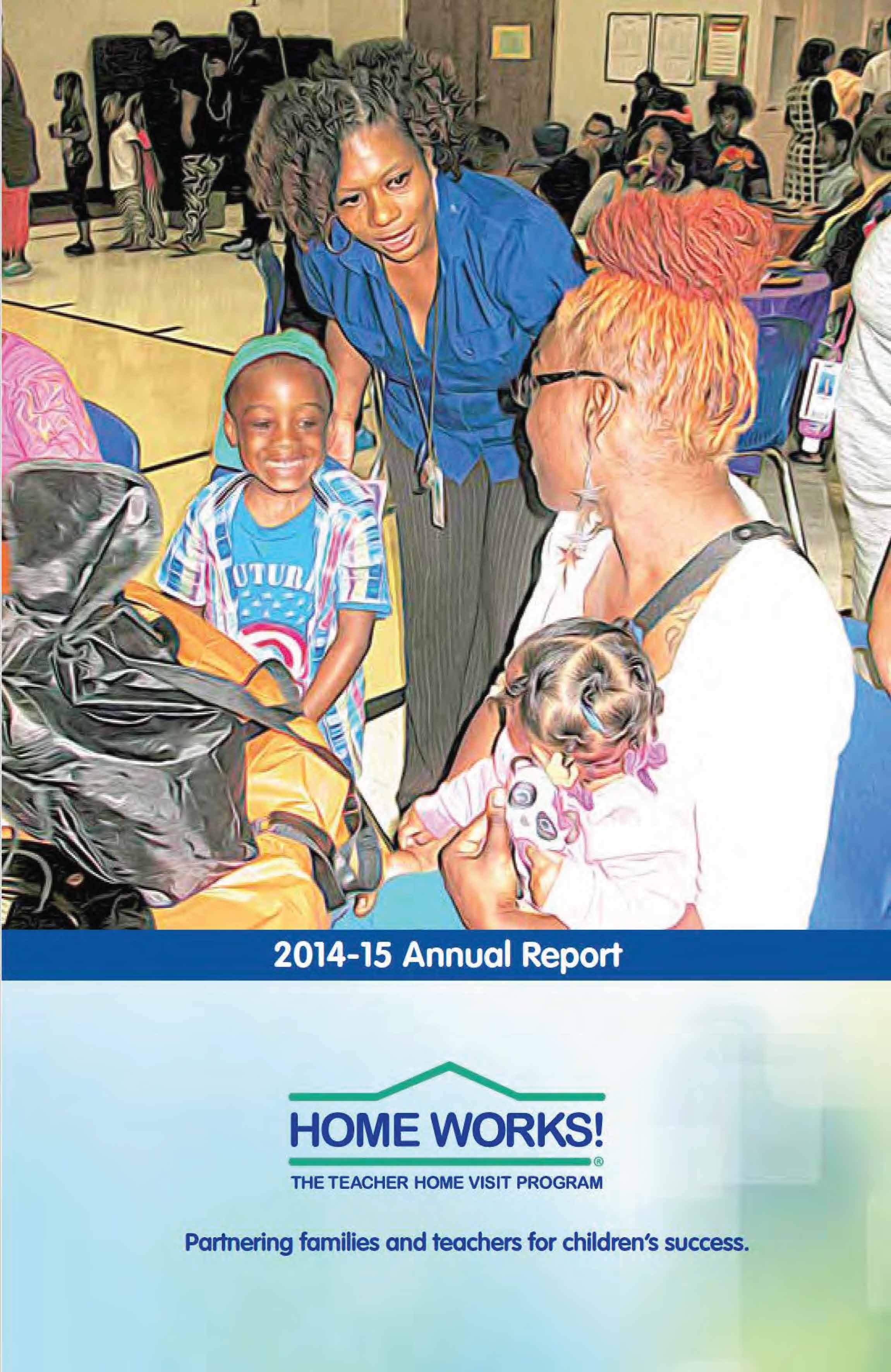 2014-2015 Home Works Impact Report COVER