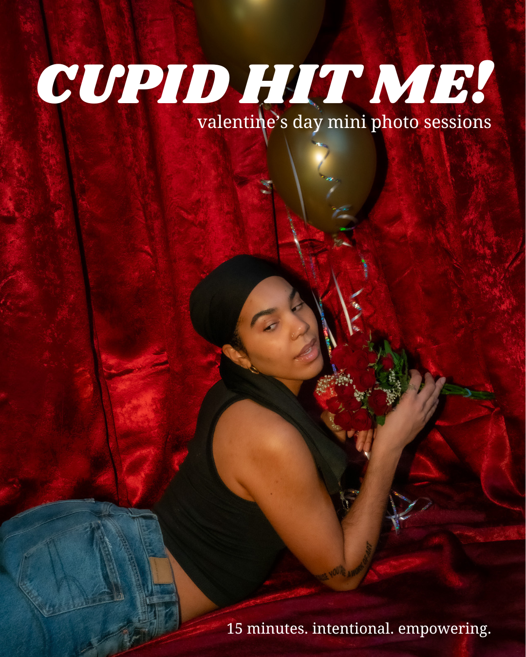 CUPID HIT ME! Valentine's Day Mini Photo Sessions