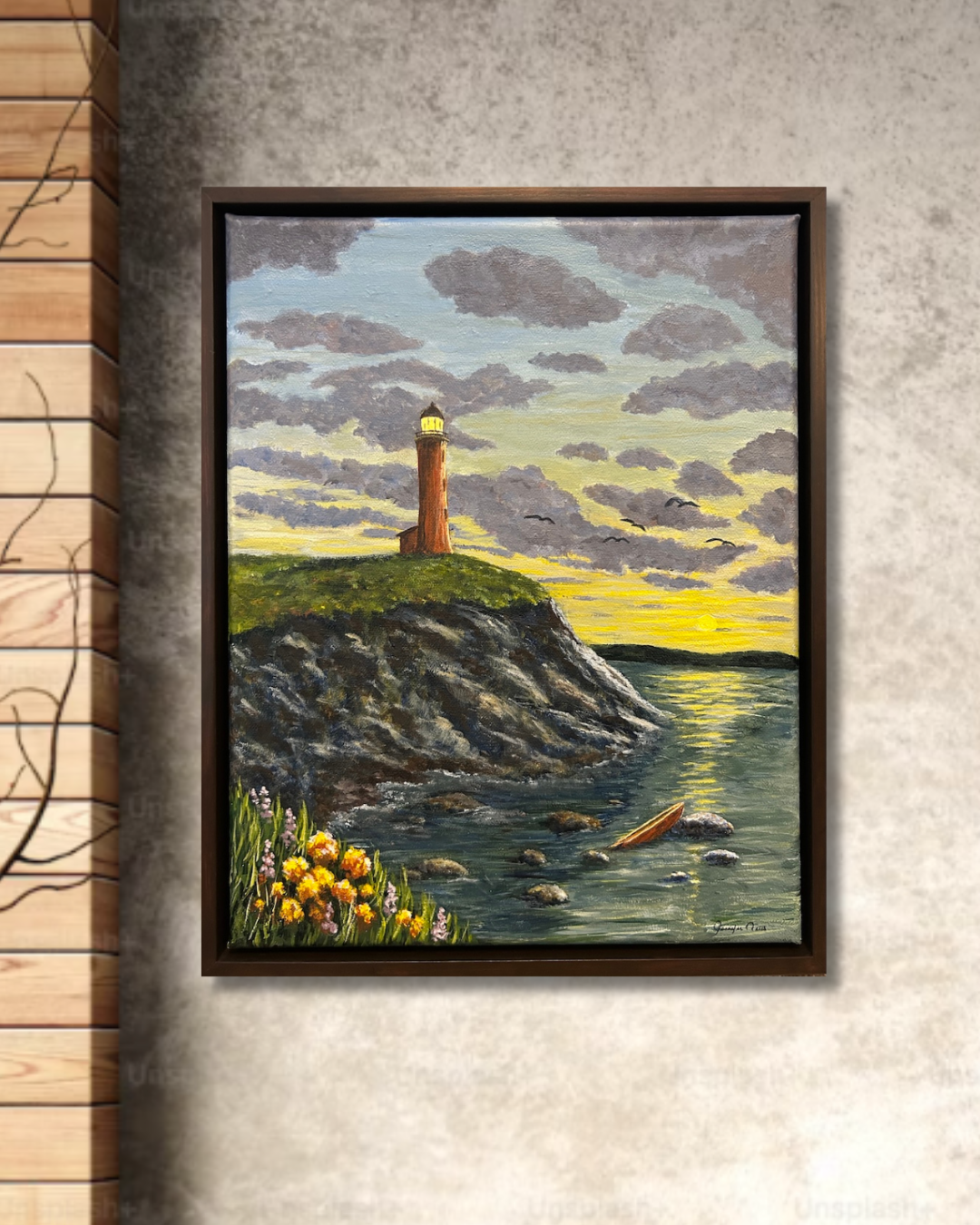 Coming Through on a wall.png