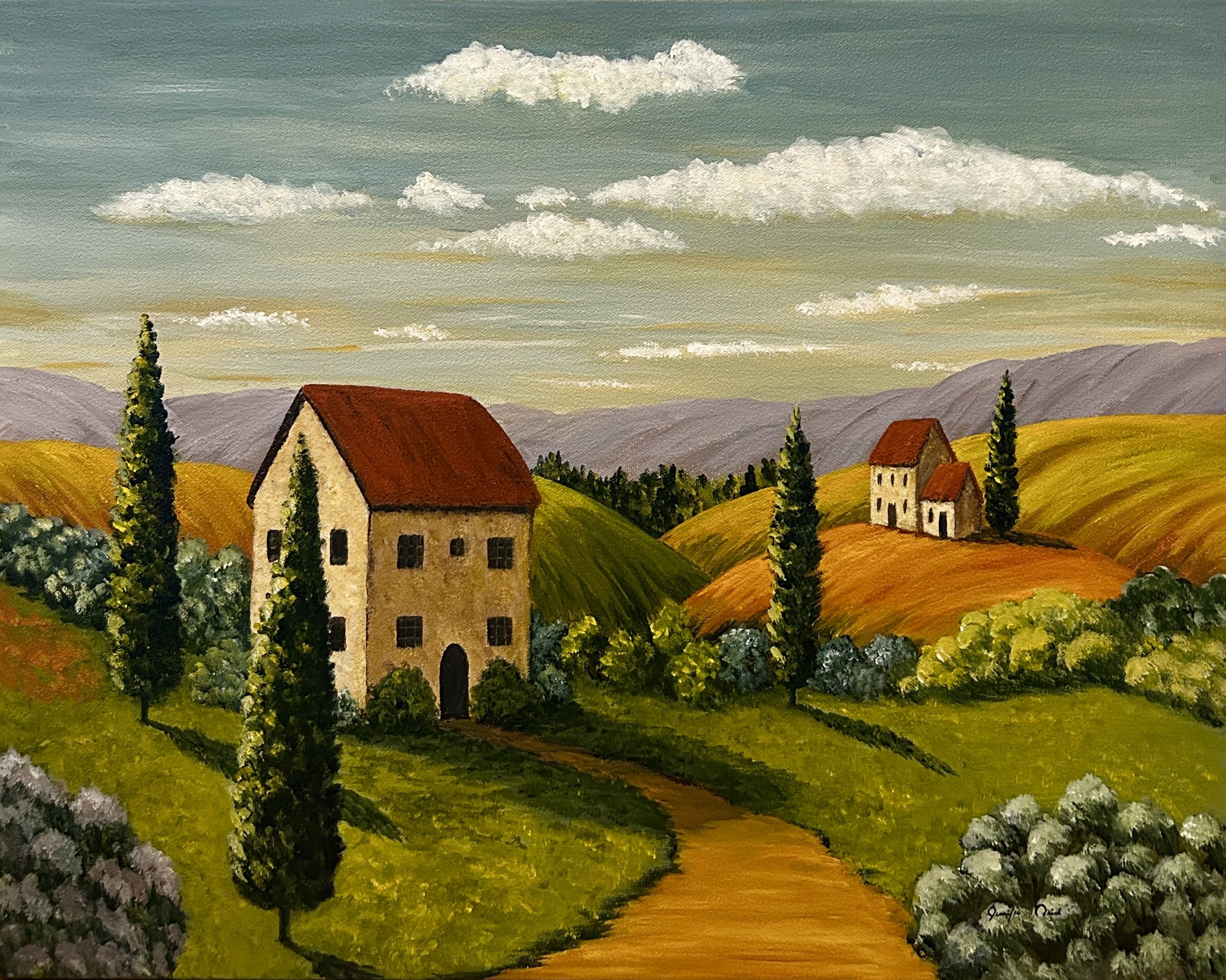 Reflections in Tuscany