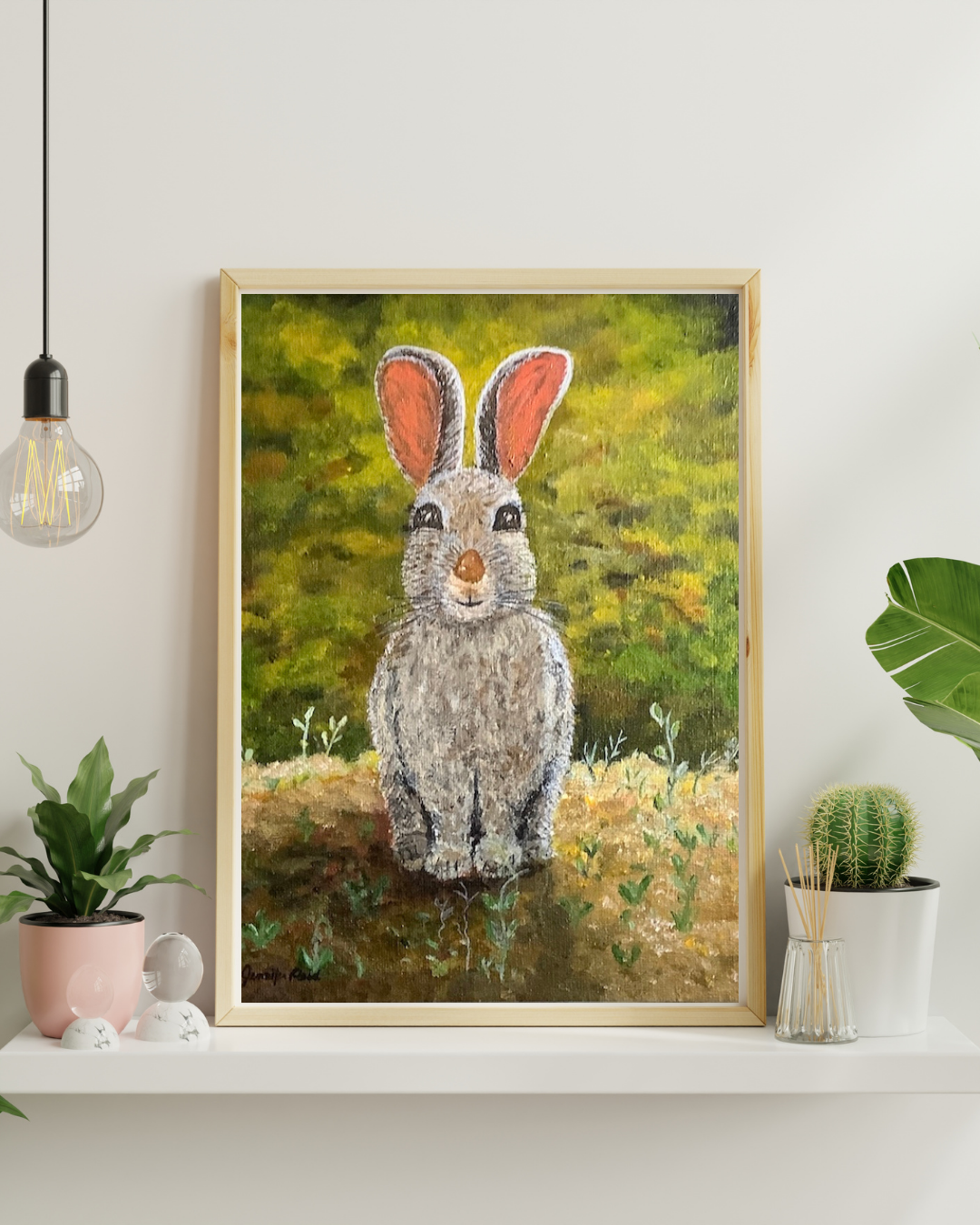 Irish Hare on a wall.png