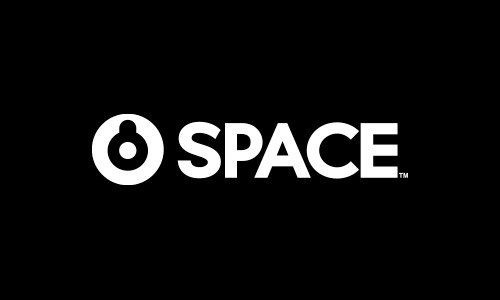 Black background with white text and logo reading "8 SPACE."