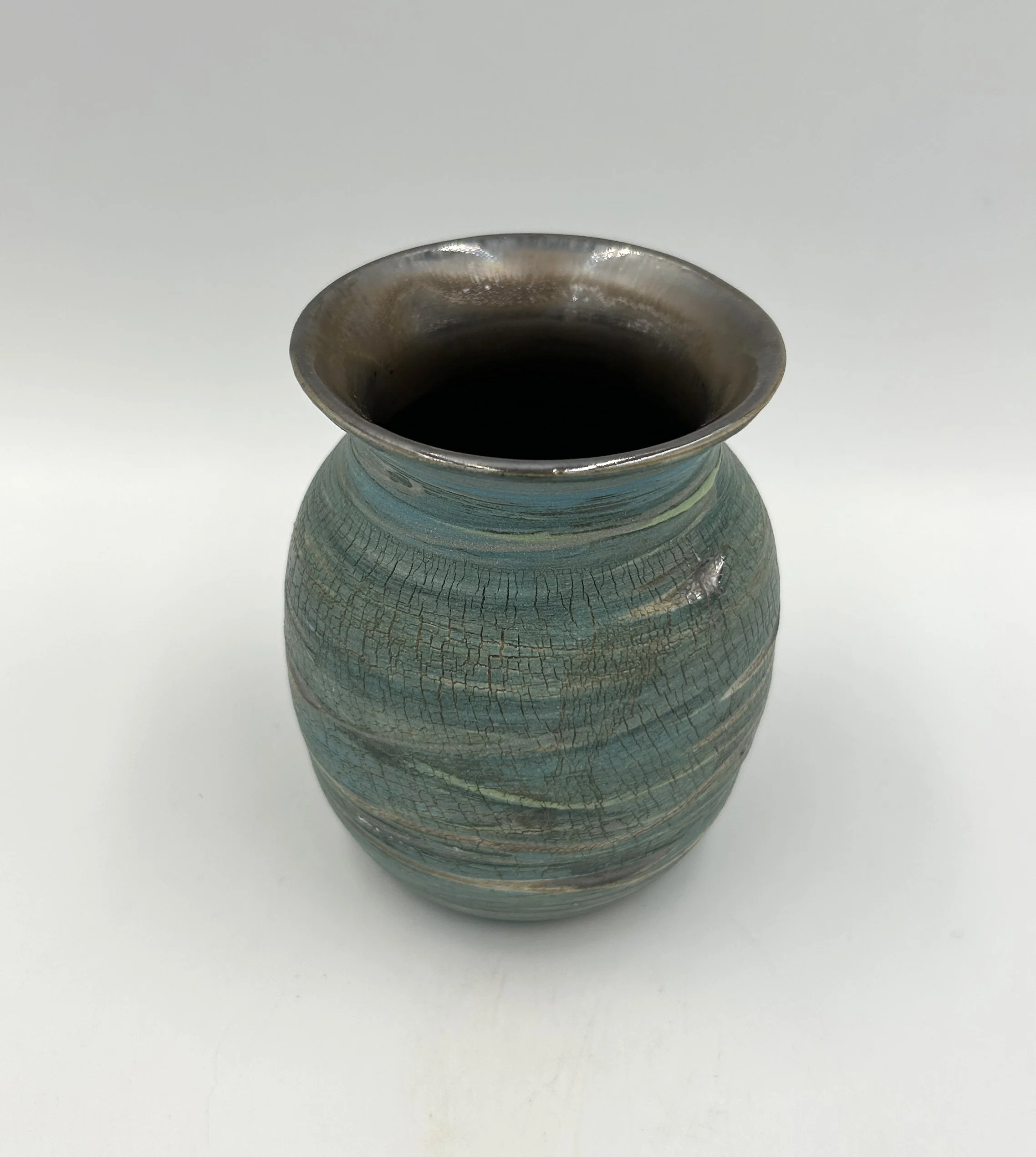 Crackle Lustre Vase Blue Green Grey 5.jpg