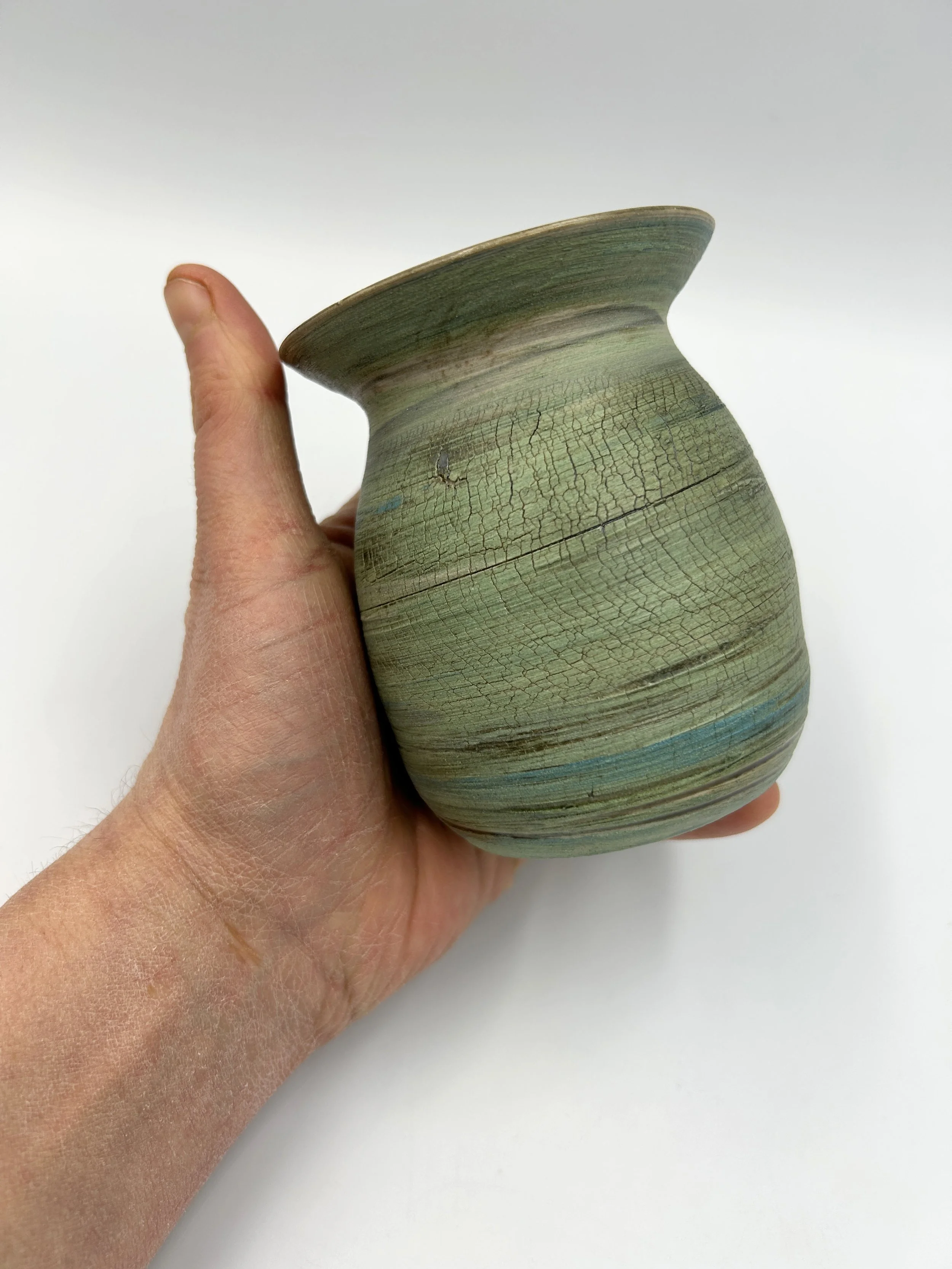 Crackle Lustre Vase Light Green Grey 6.jpg