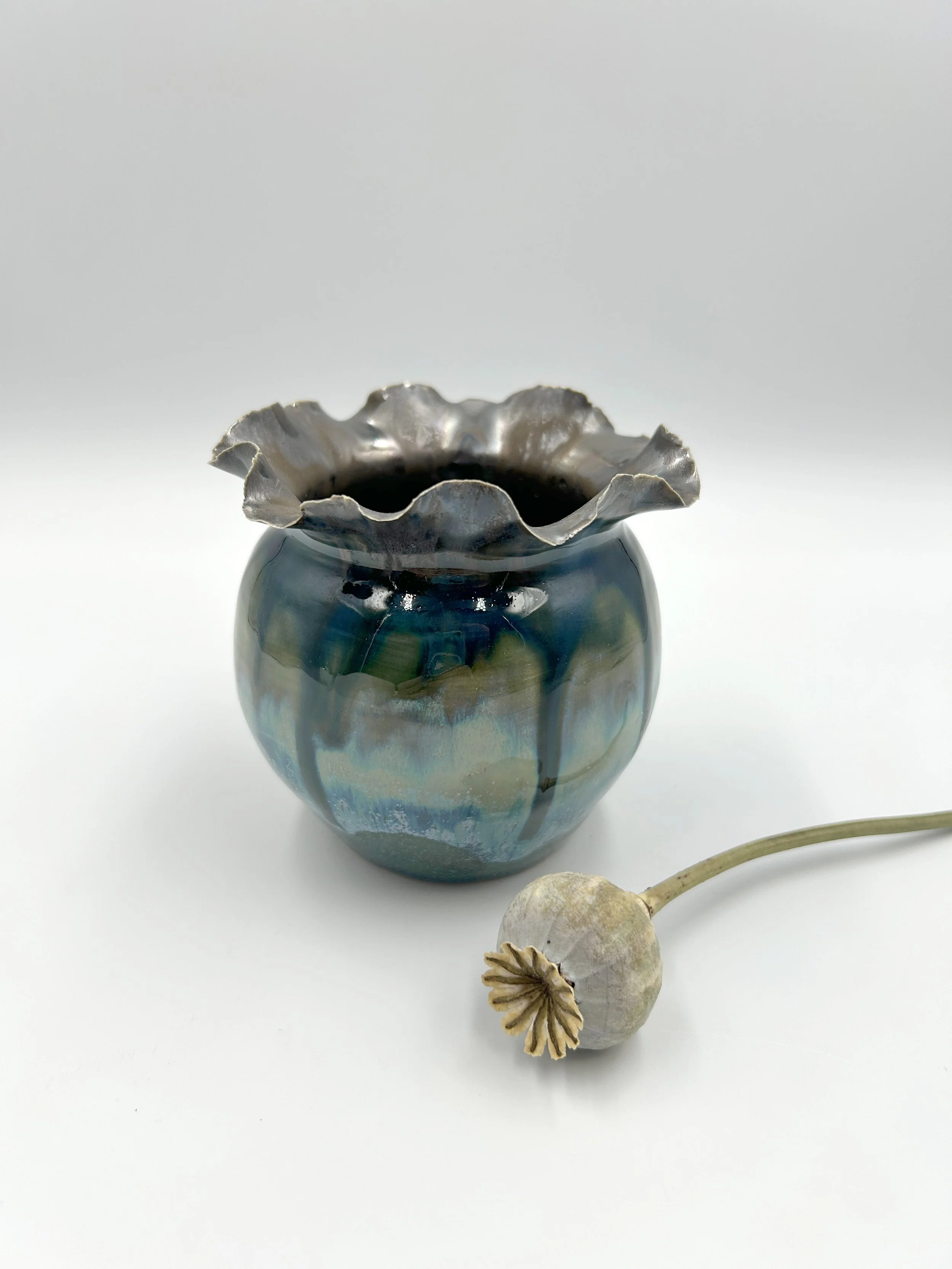 Flutter Vase Deep Green Blue Bronze 3.jpg