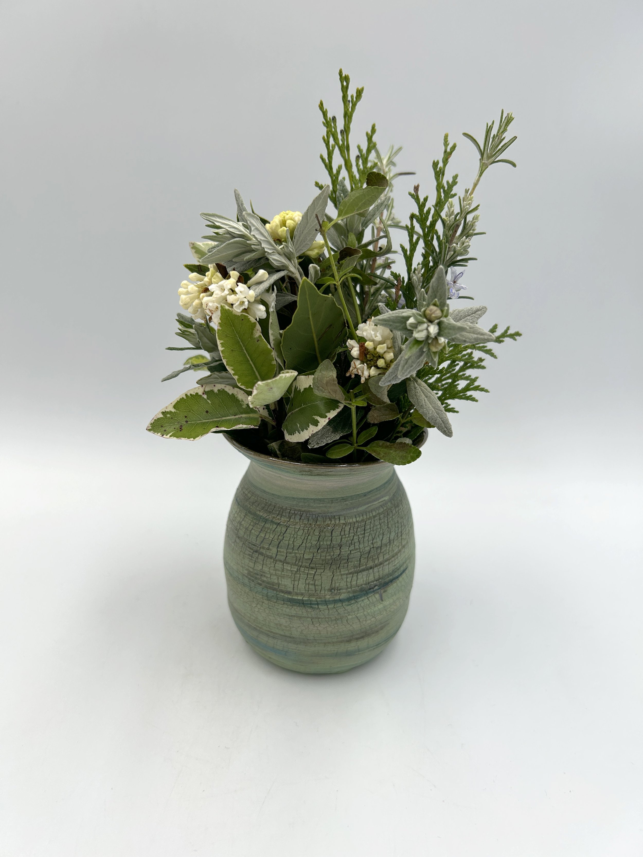 Crackle Lustre Vase Light Green Grey 1.jpg