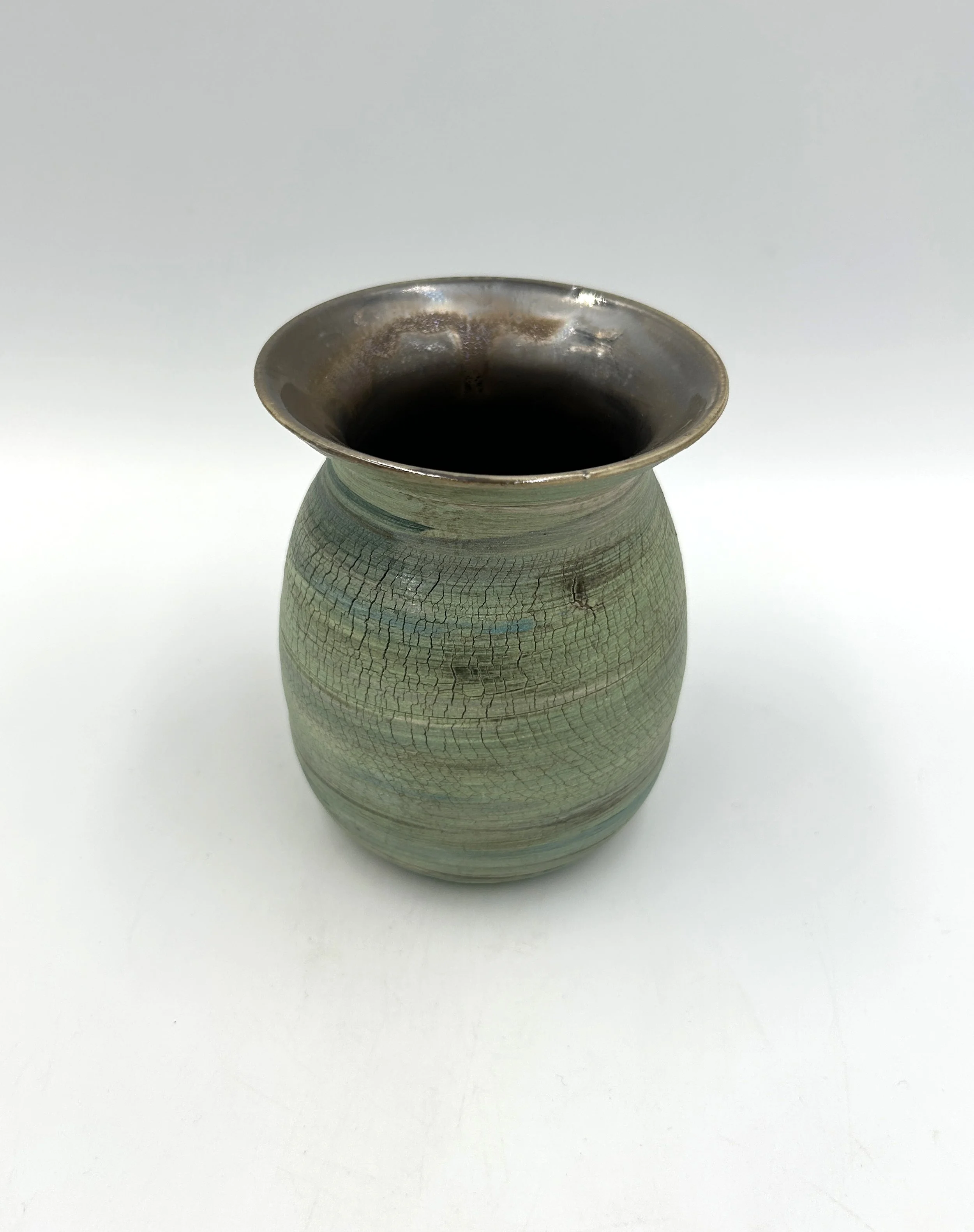 Crackle Lustre Vase Light Green Grey 5.jpg