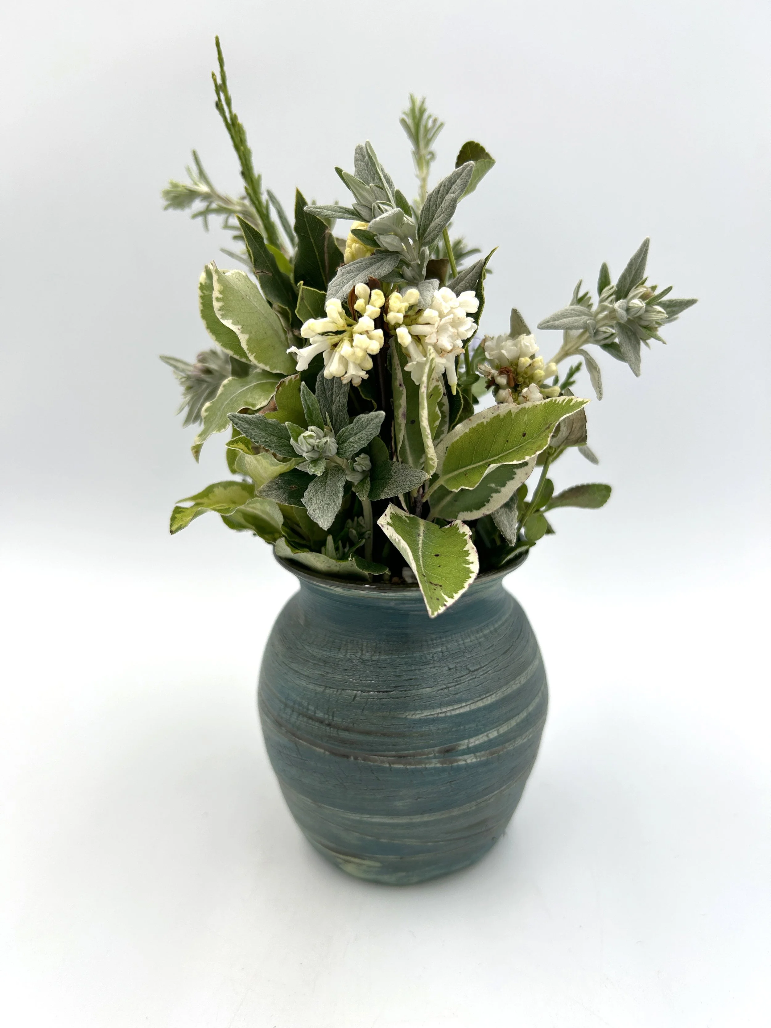 Crackle Lustre Vase Dark Green 6.jpg
