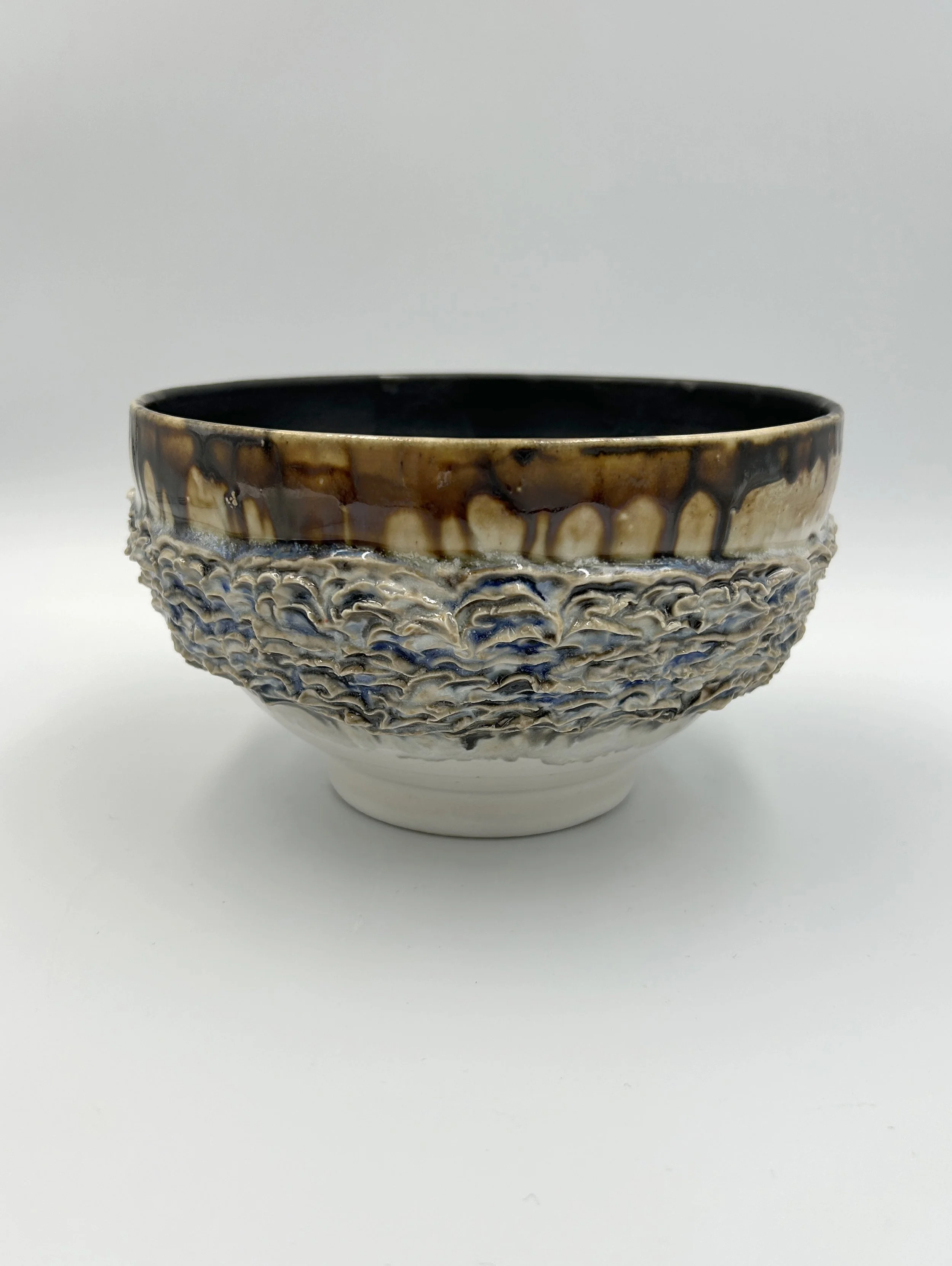 Large Ripple Bowl Black Brown White Blue 8.jpg