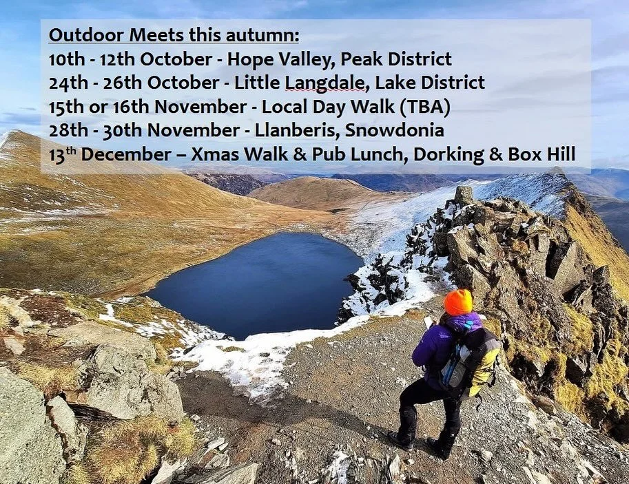 If you fancy getting out into the fresh air &amp; blowing the cobwebs away this autumn, come &amp; join @croydonmountaineeringclub one of our outdoor meets. Contact us at membership@thecmc.org.uk to find out more! #croydonmountaineeringclub #thecmc #