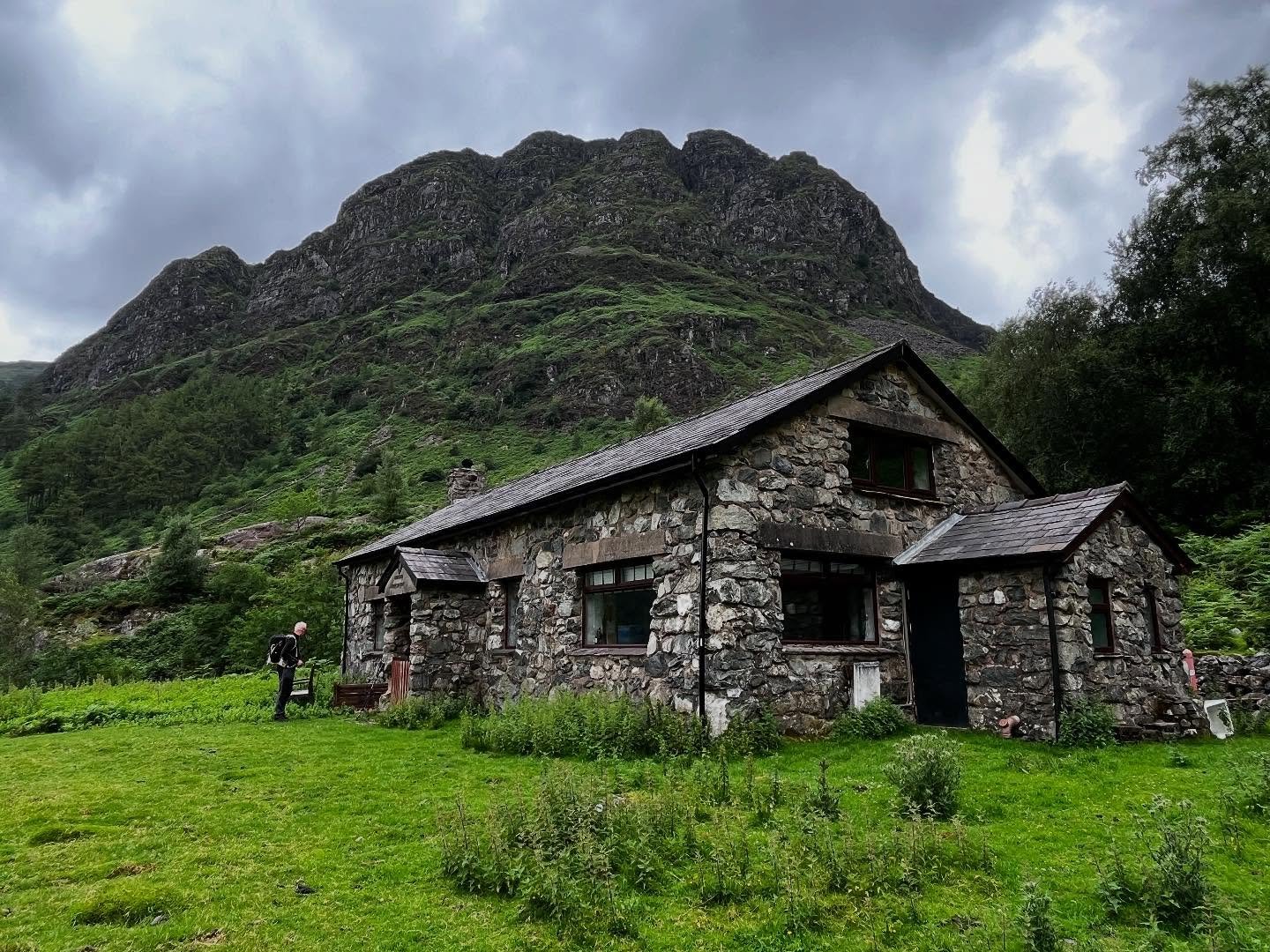 While most of the country was scorching under a heatwave a few weeks ago, a few CMC-ers were &lsquo;enjoying&rsquo; the cool misty conditions at Bryn Hafod, the excellent &amp; cosy club hut of @mountainclubstafford, located at the head of a remote v