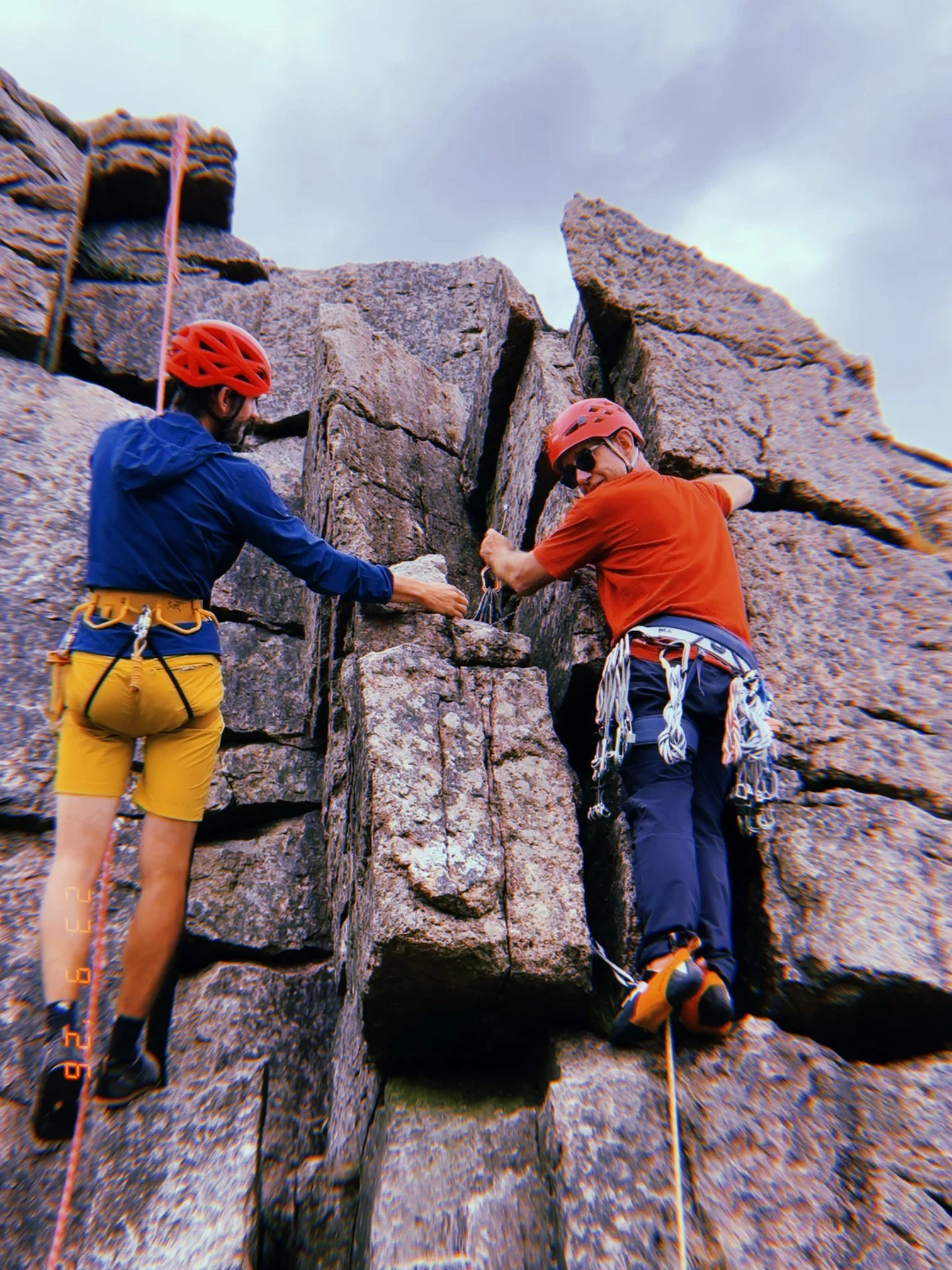 FIELD NOTES: Dartmoor climbing course