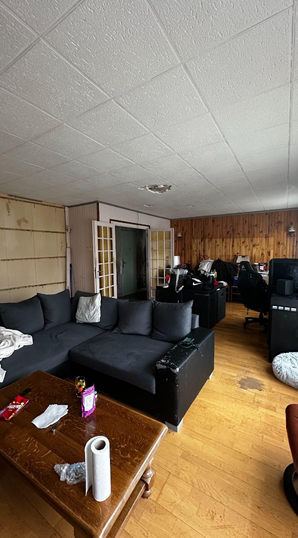 Salon projet arty avant travaux