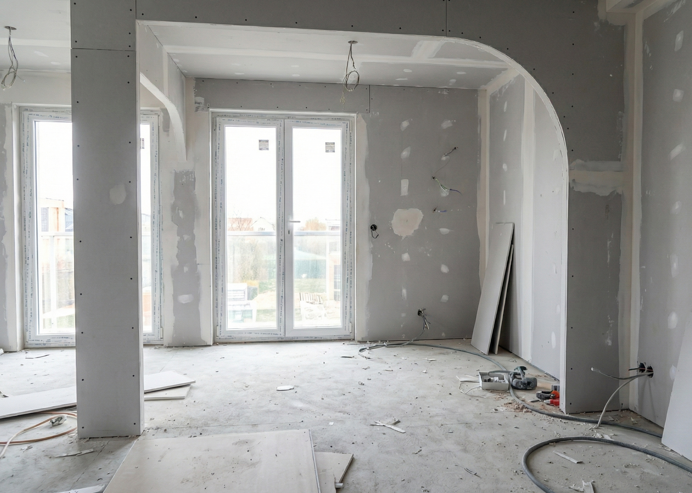 salle à manger projet arty pendant travaux