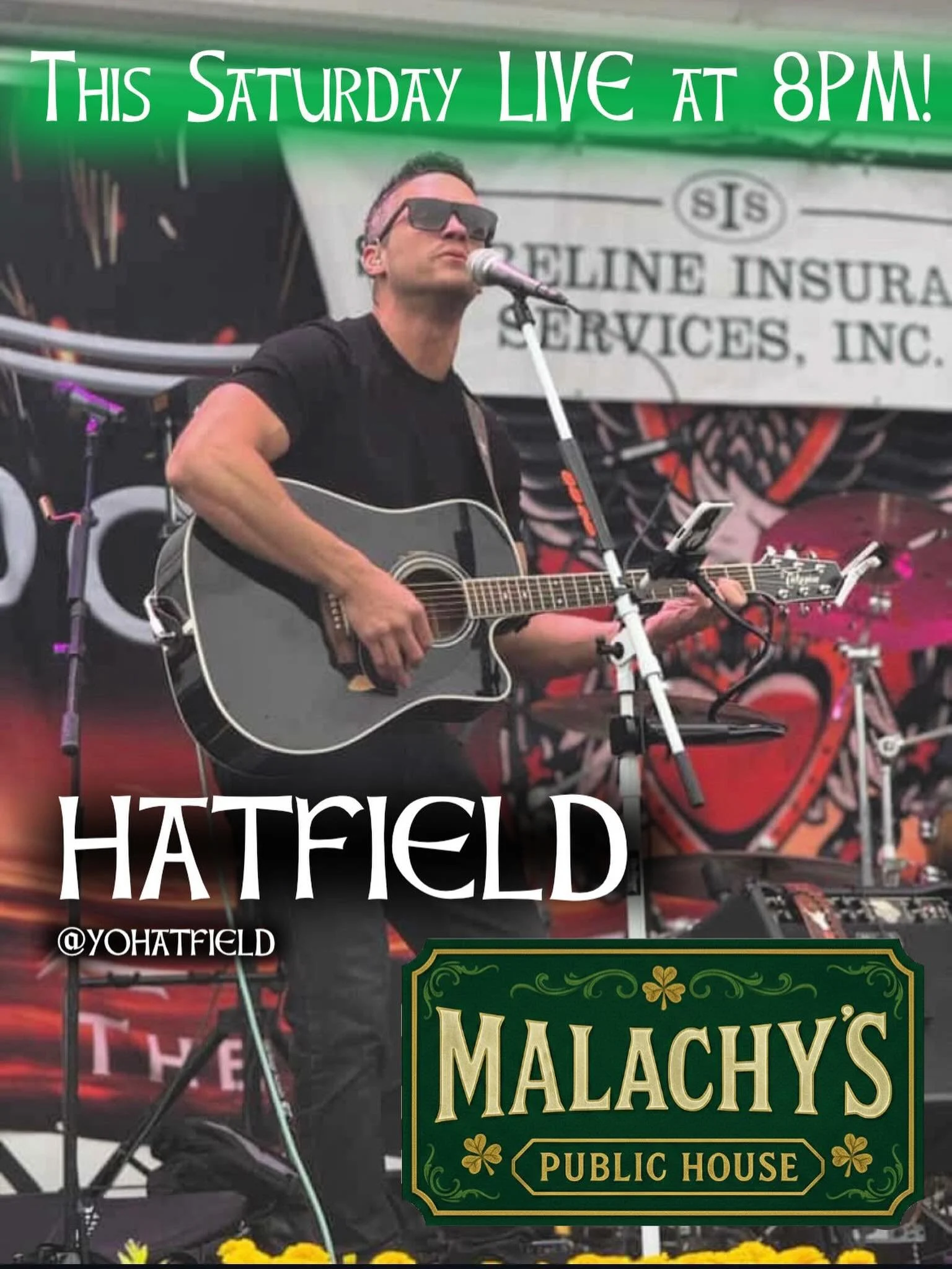This Saturday! Hatfield LIVE! A fusion of rock, Americana, and soul to get your feet moving and your head swaying! 🎤🍻🎸 Starting at 8PM