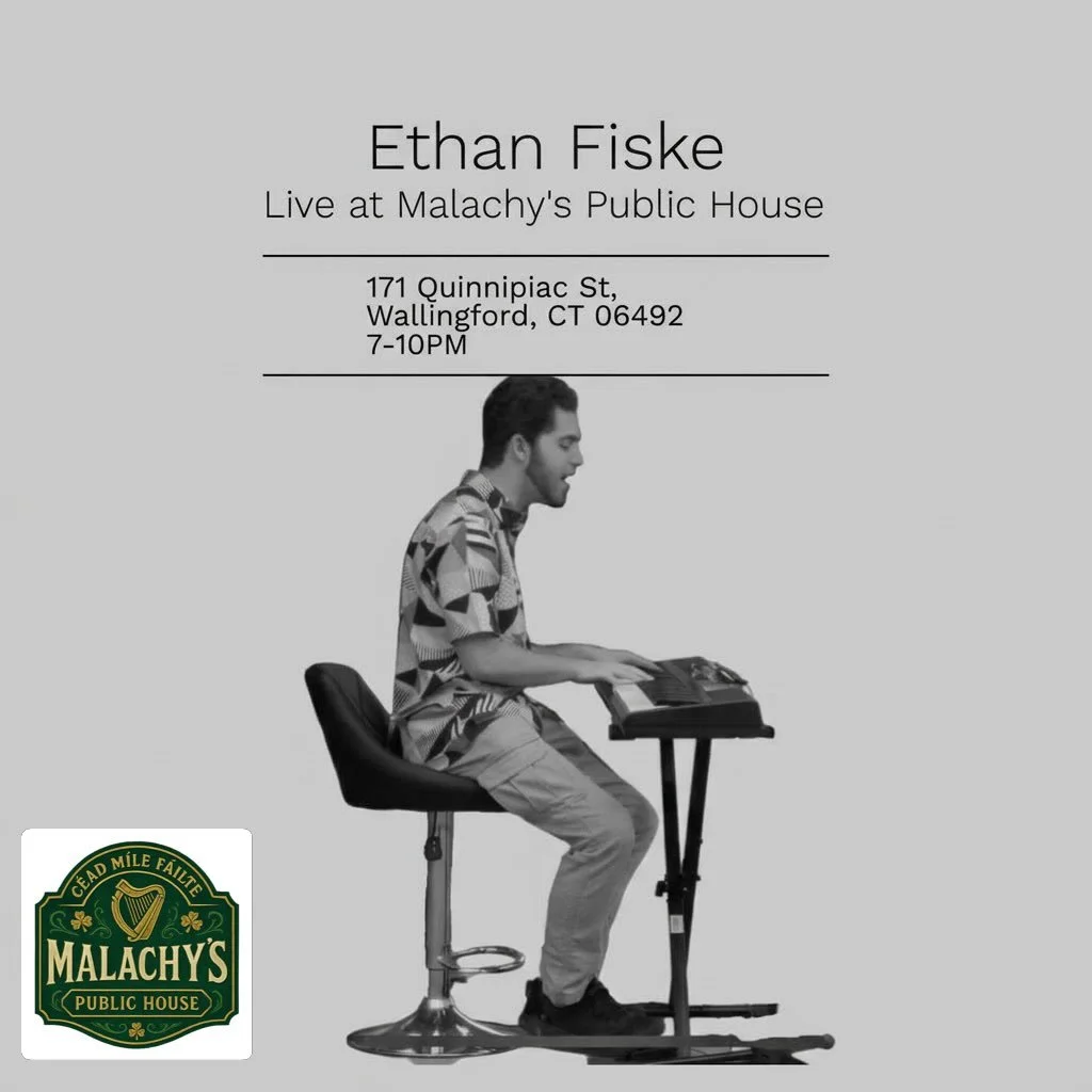 Tonight! Ethan Fiske LIVE 7-10PM ☘️🍻🍴