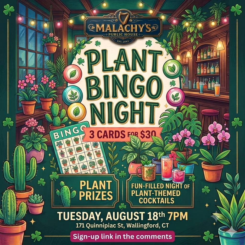 Plant Bingo Night!