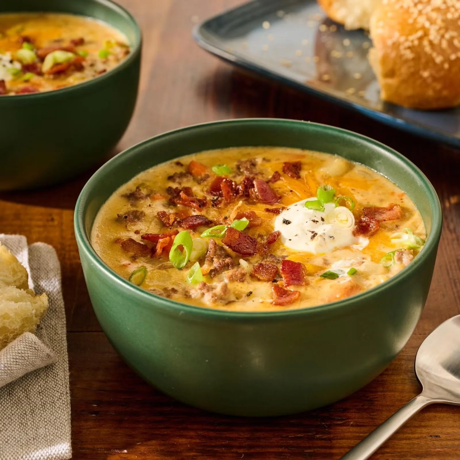 Bacon Cheeseburger Soup