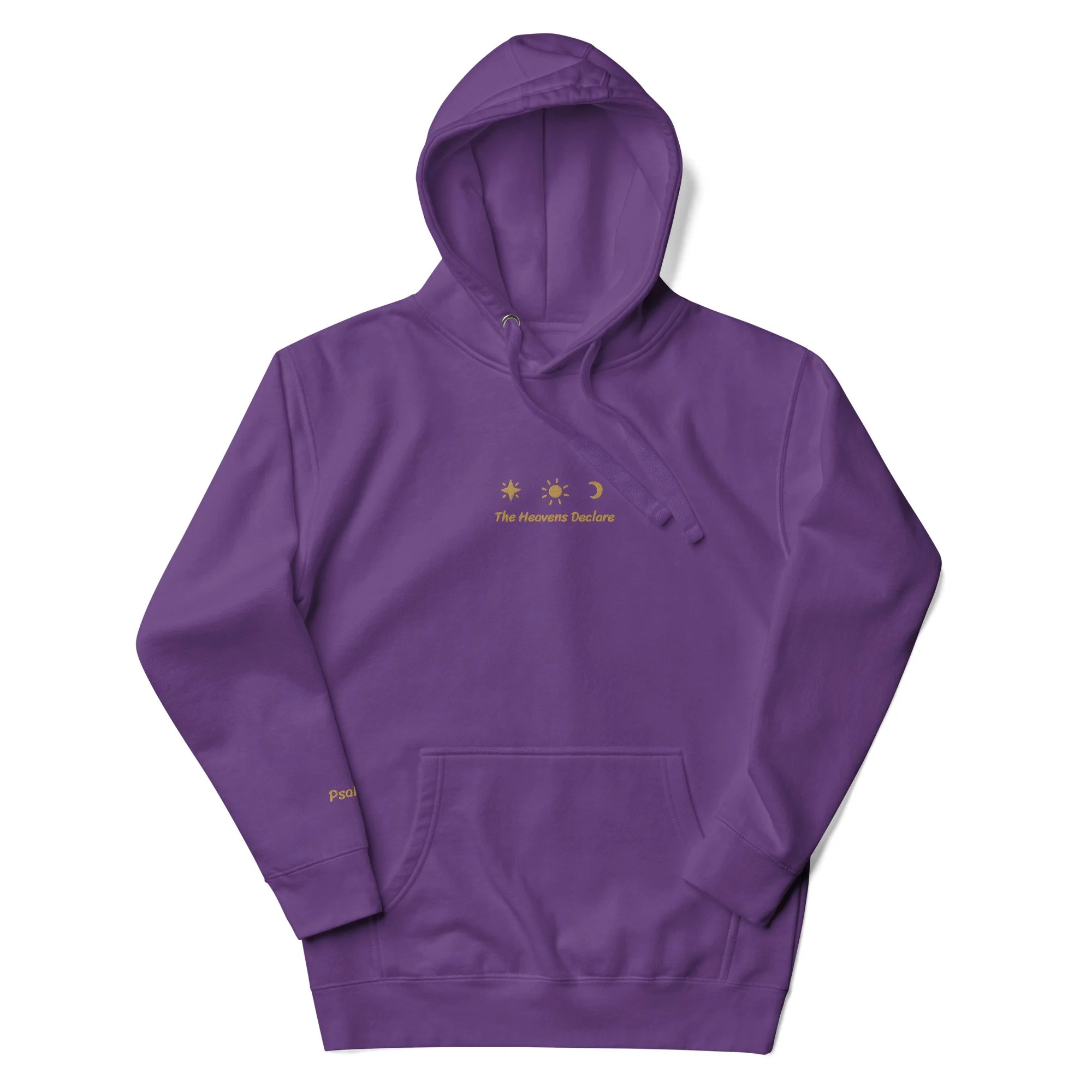 The Heavens Declare Embroidered Hoodie