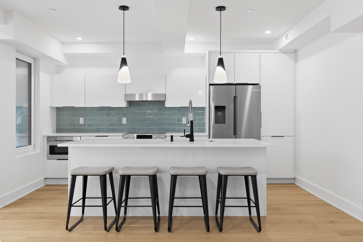 Firefly_Stage this kitchen to add barstools to the counter 692402.png