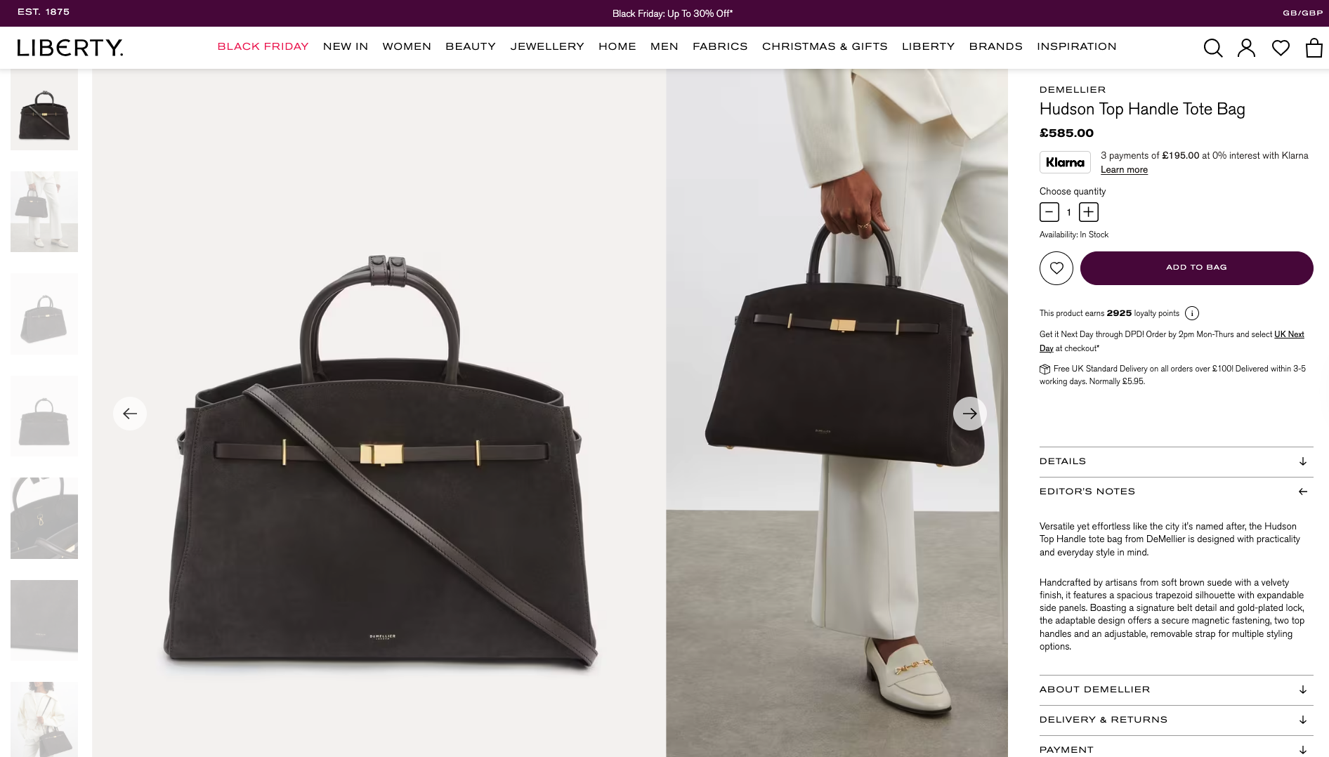 DeMellier Hudson Tote Product Description