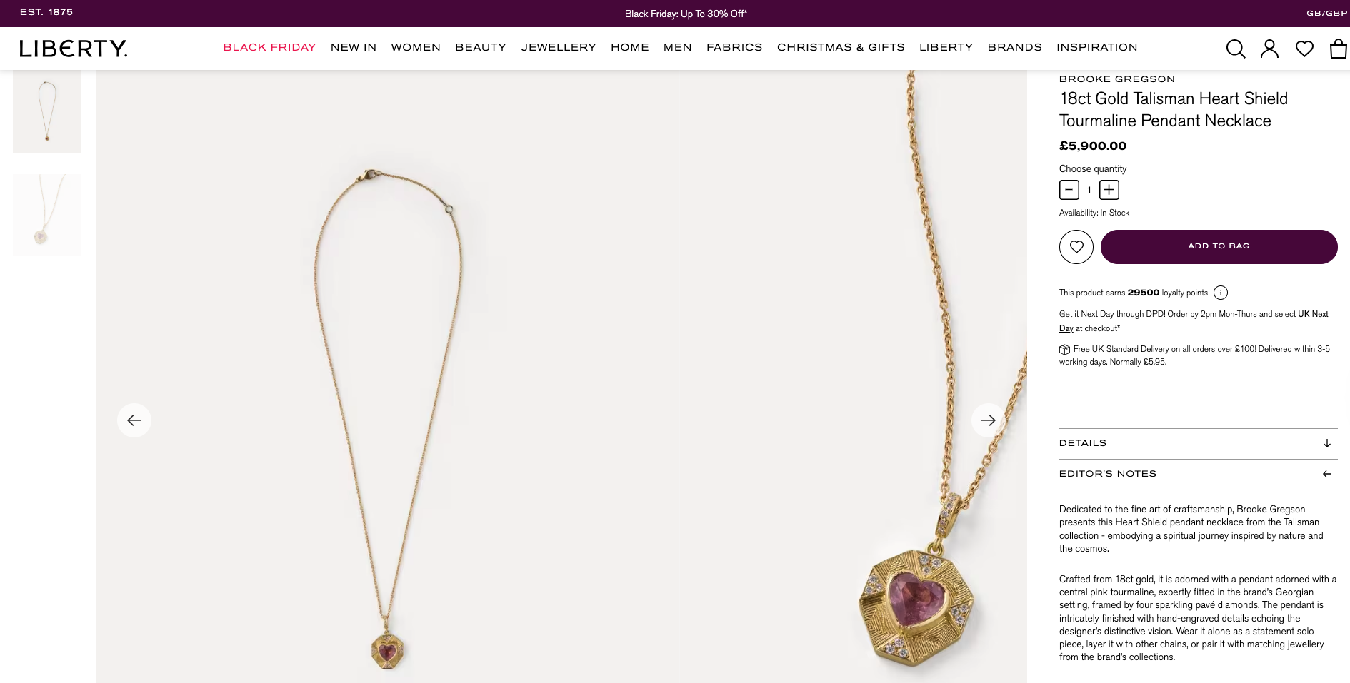 Brooke Gregson Pendant Product Description