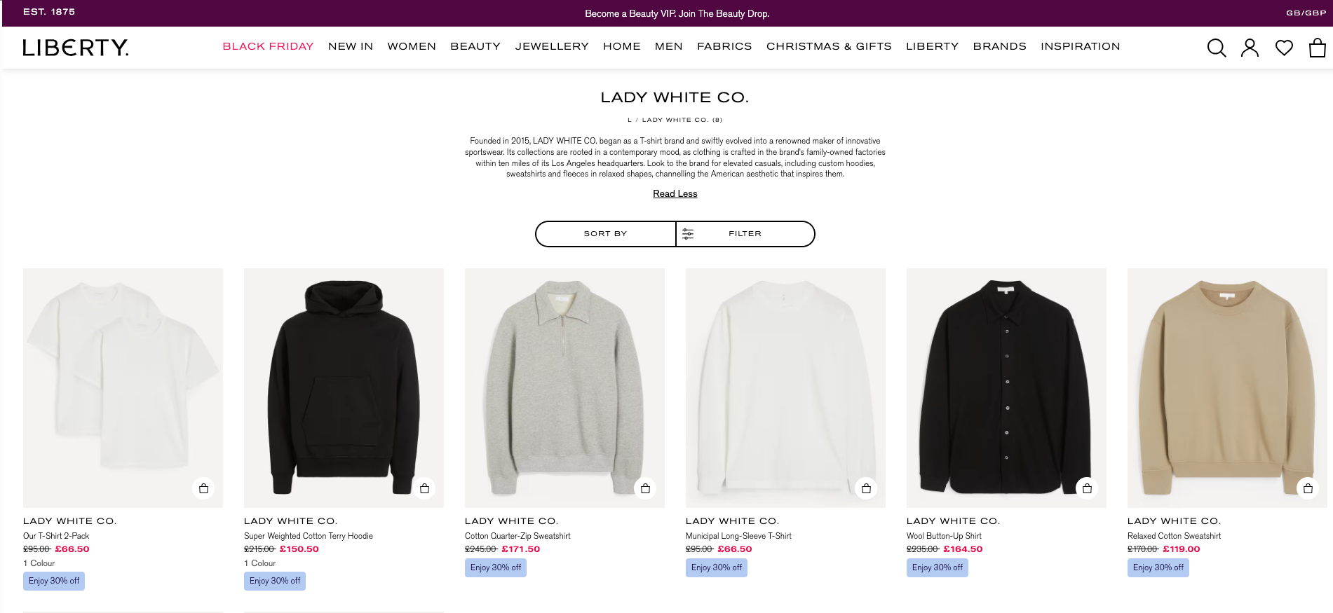 Lady White Co. Brand Snippet