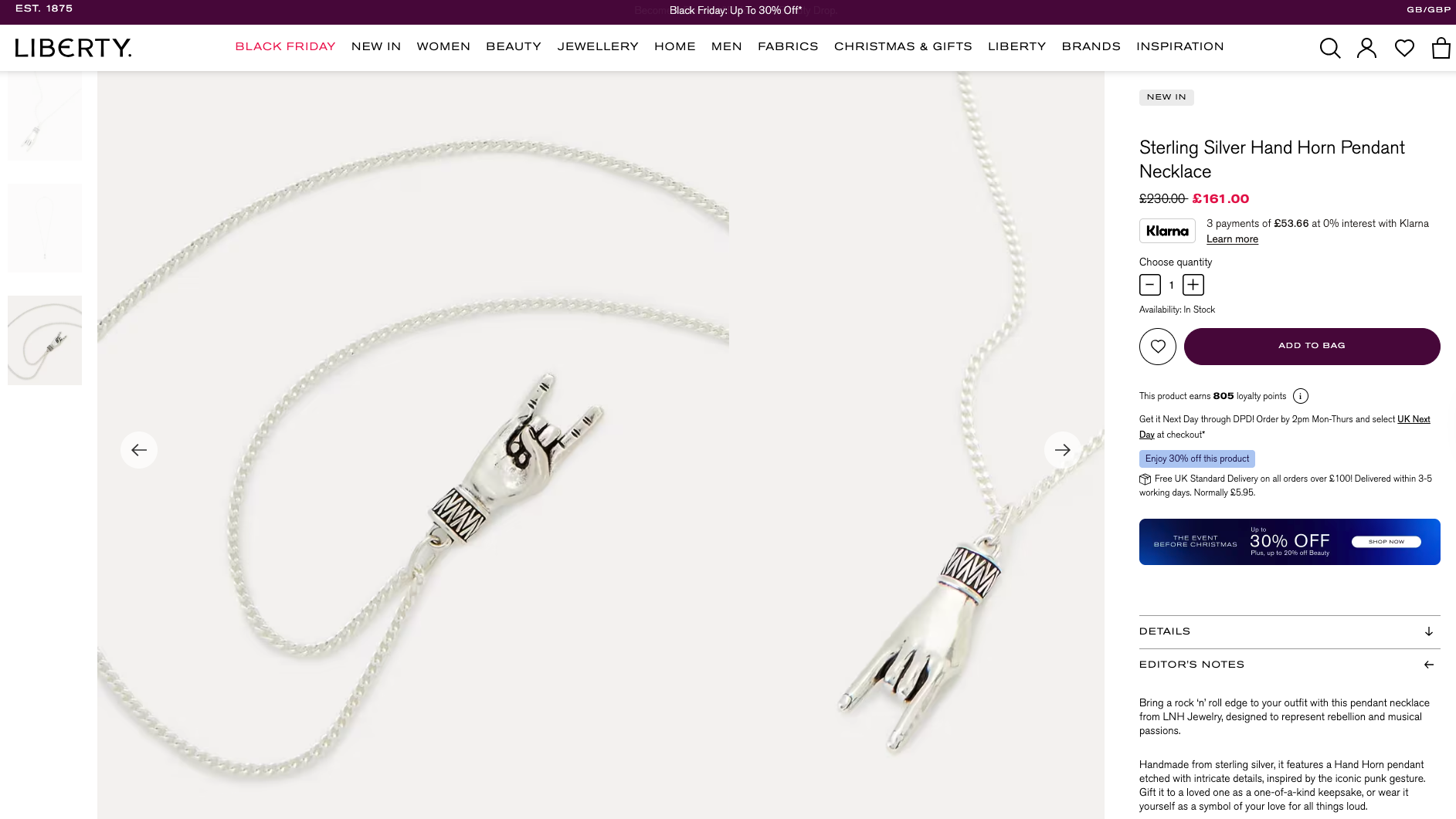 L.H.N Jewelry Necklace Product Description