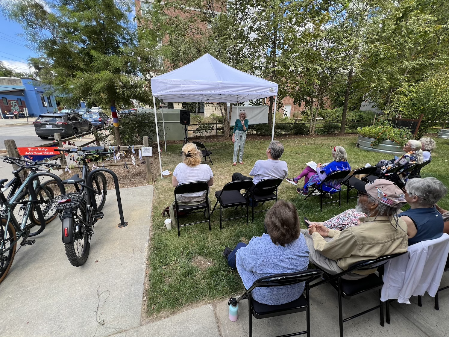 Storytelling performances share Hurricane Helene recovery experiences at Local Cloth.