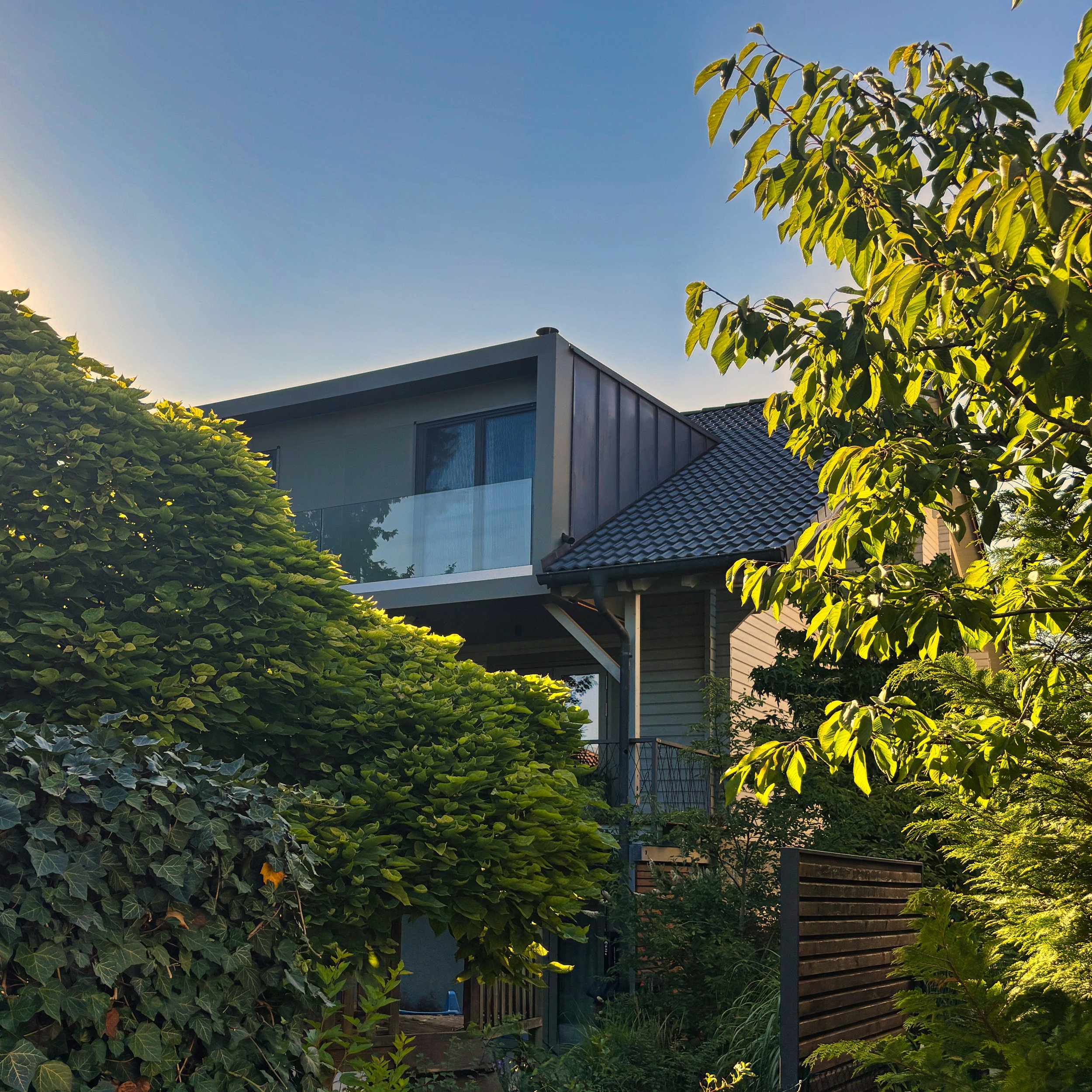 Dachgaube Wohnraumerweiterung Einfamilienhaus Modernisierung