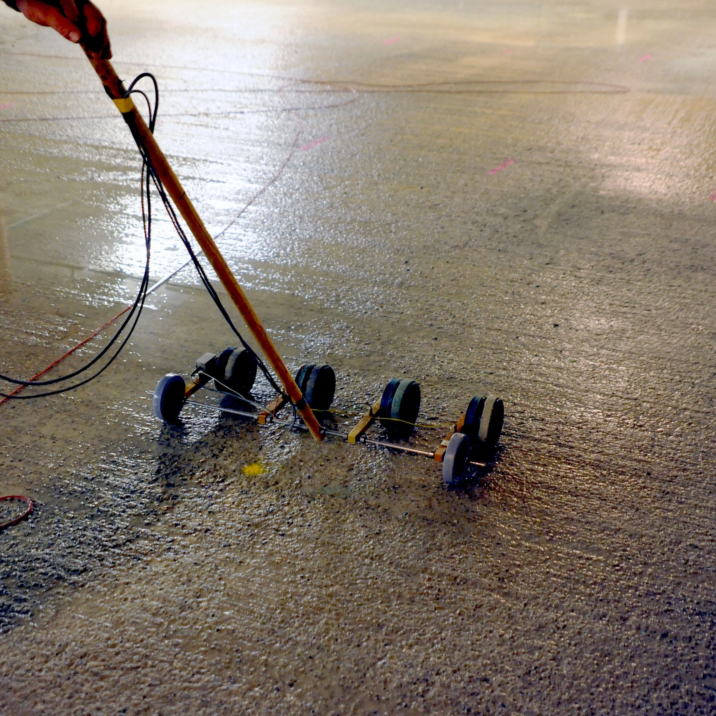 Betonprüfung, Profometer, Betonüberdeckung, TG-Sanierung, Planung