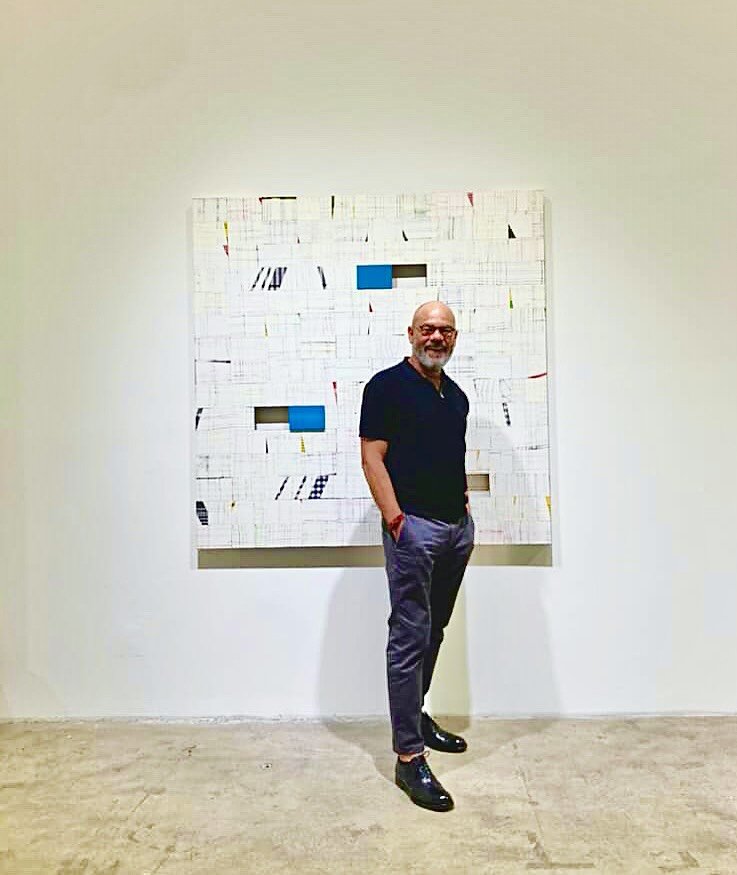 Thrilled to support the practice of Remy Jungerman @remy.jungerman and celebrate his latest solo show, BLUE OBIA at @fridmangallery, featuring a new body of work that deepens Jungerman&rsquo;s long-standing engagement with the visual and spiritual ti