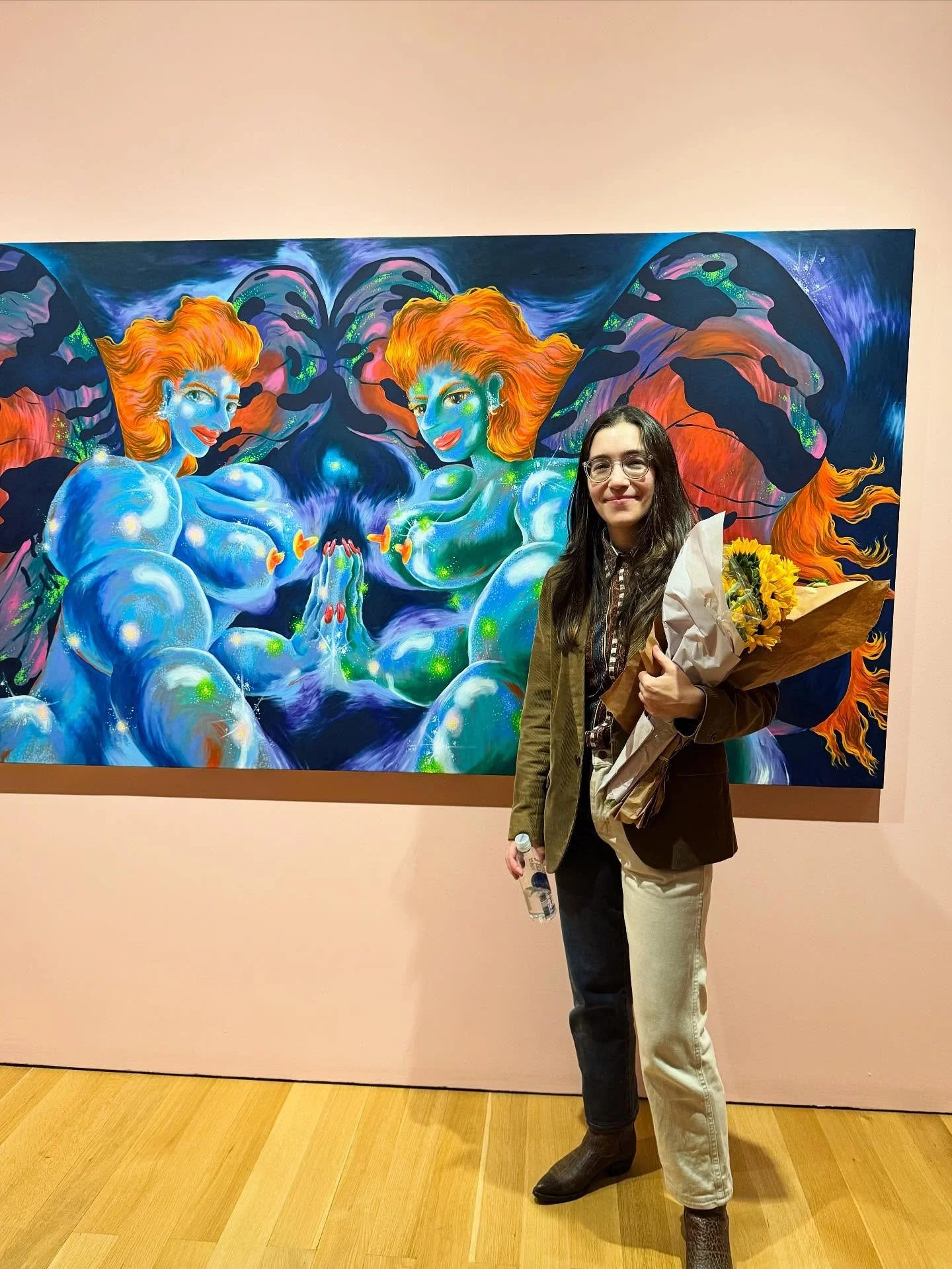 Congratulations @anabenaroya on the opening of Eternal Flame @flagartfoundation 

&ldquo;The exhibition presents the full breadth of Benaroya&rsquo;s reimagining of women&rsquo;s bodies as a form where femininity and masculinity coexist, intertwine a